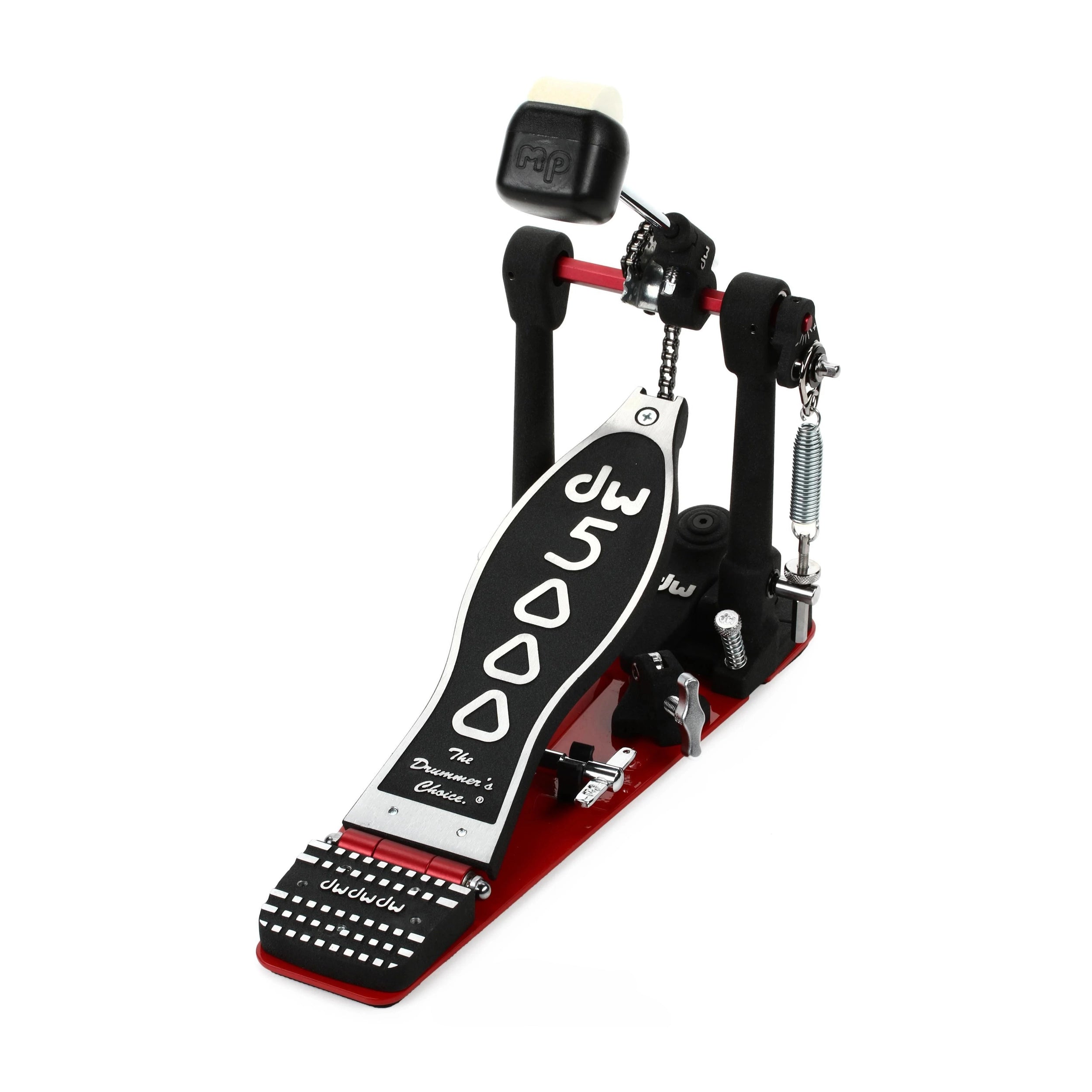 Pedal de bombo simple DW 5000 Series Accelerator con transmisión de cadena simple