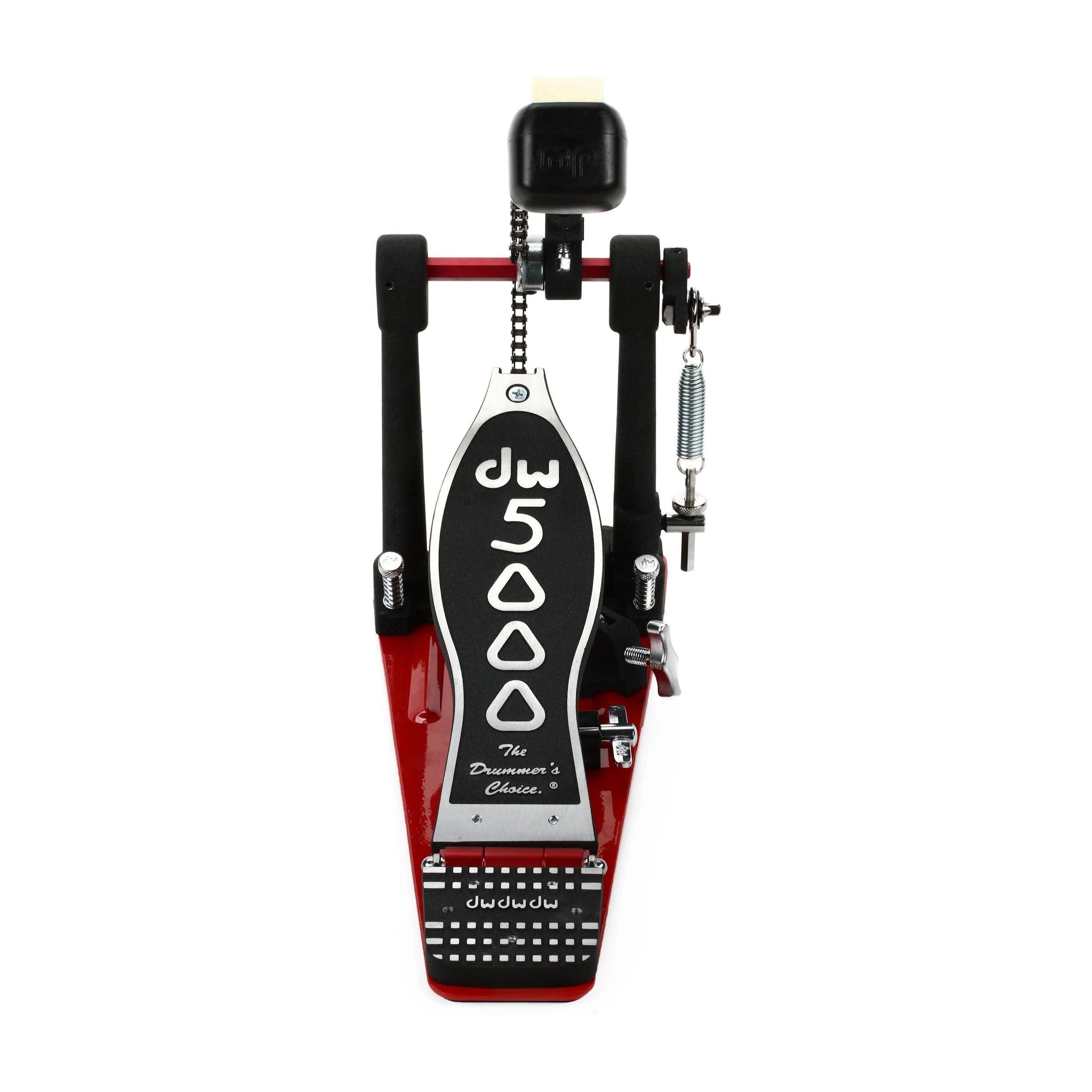Pedal de bombo simple DW 5000 Series Accelerator con transmisión de cadena simple