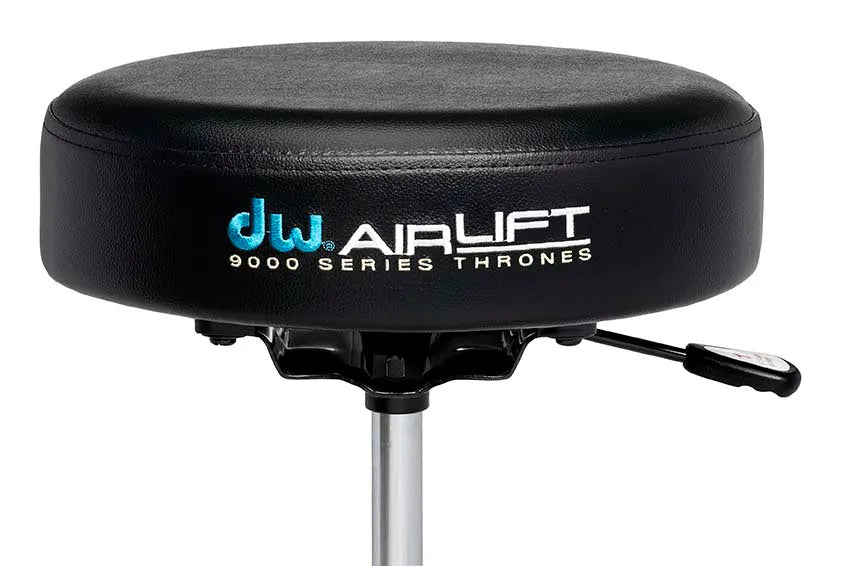 DW 9000 Series Airlift Round Base Drum Throne