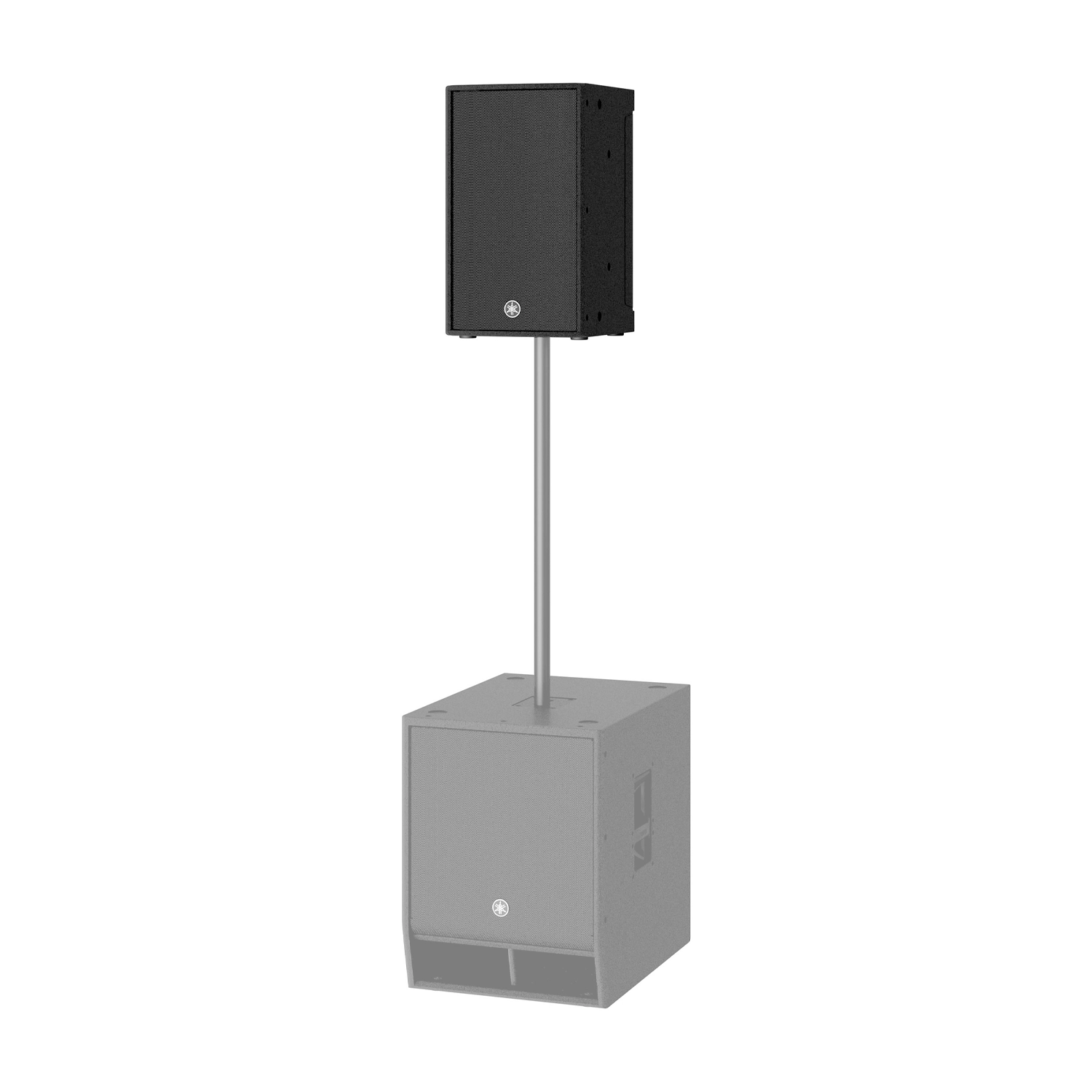 Yamaha DZR10 2000W Powered Speaker 10" with sub-pole and subwoofer