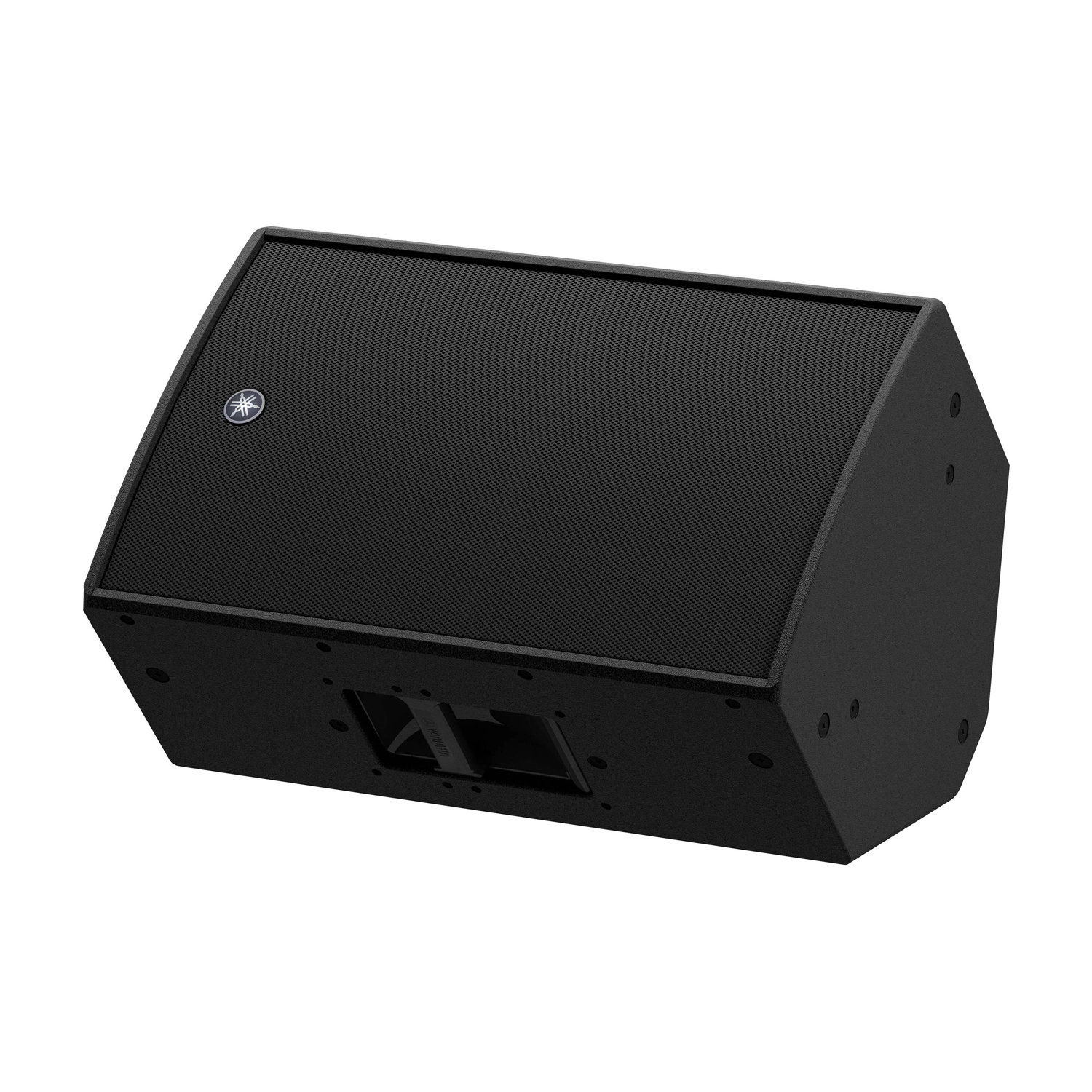 Yamaha DZR12 2000W Powered Speaker 12" front side angle view floor monitoring