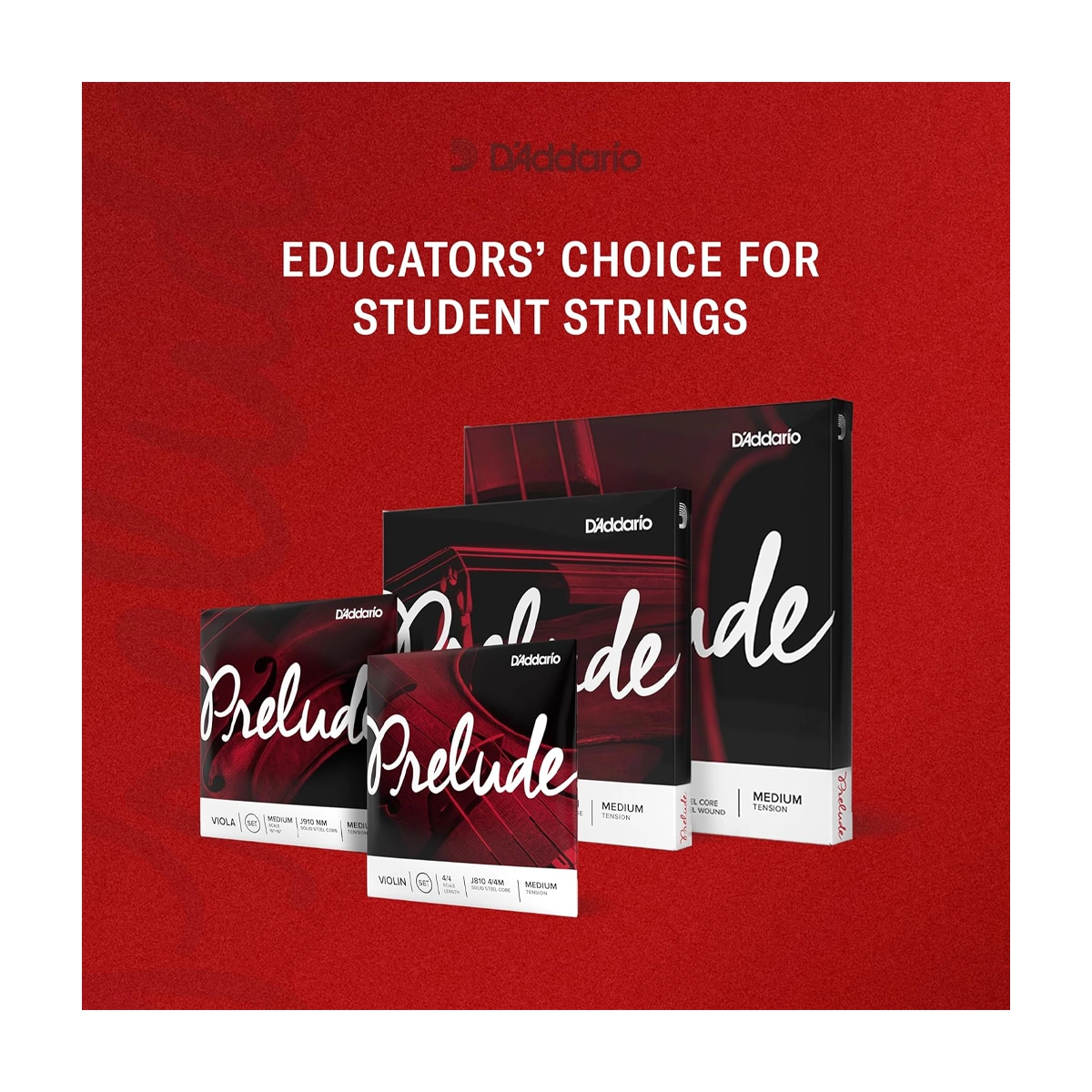 D'Addario Prelude 1/8 Scale Medium Tension Single G String for Violin