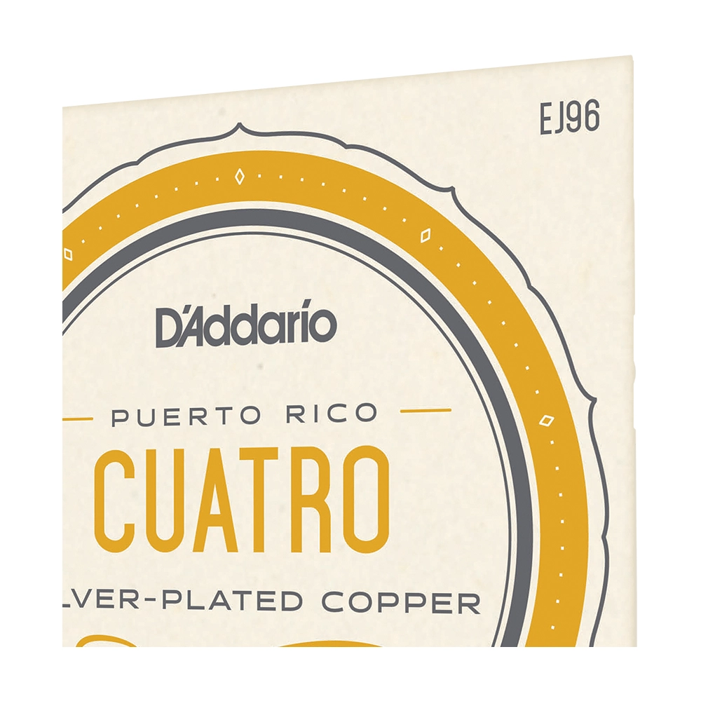 D'Addario Silver Plated Copper Puerto Rican Cuatro Strings 10 String Set