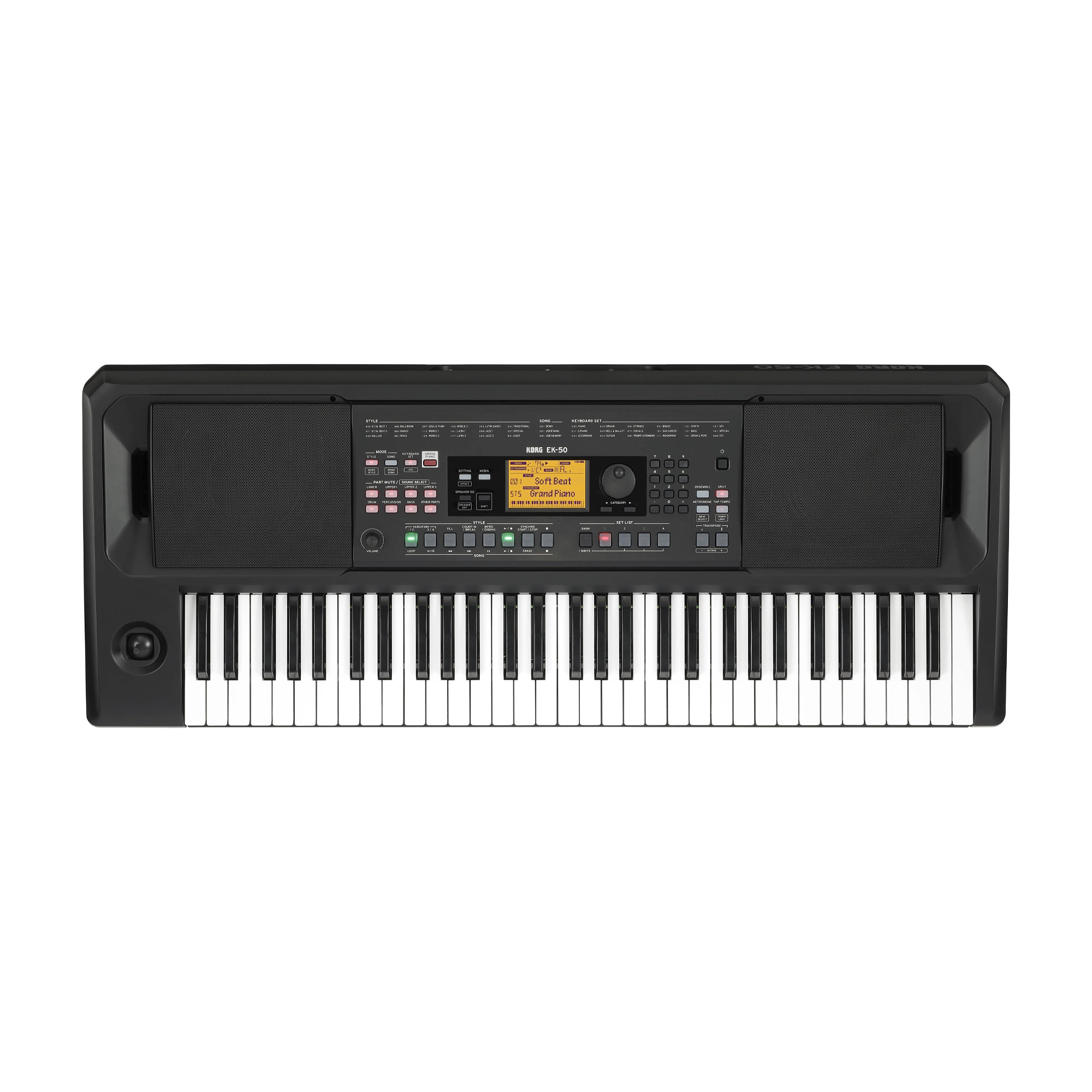 Korg EK-50 61-Key Arranger Keyboard with Built-In Speakers