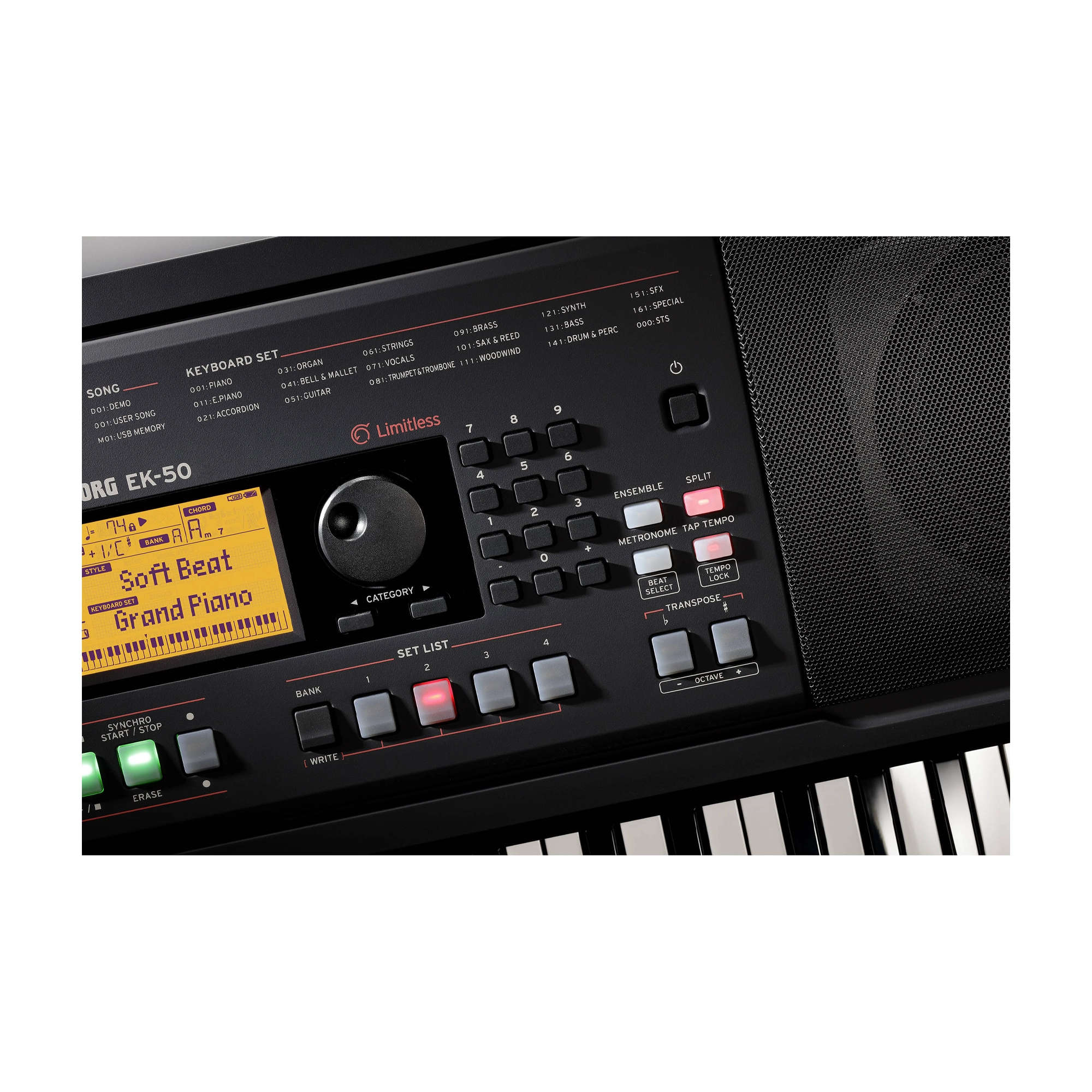 Korg EK-50 L 61-KEY Arranger Keyboard