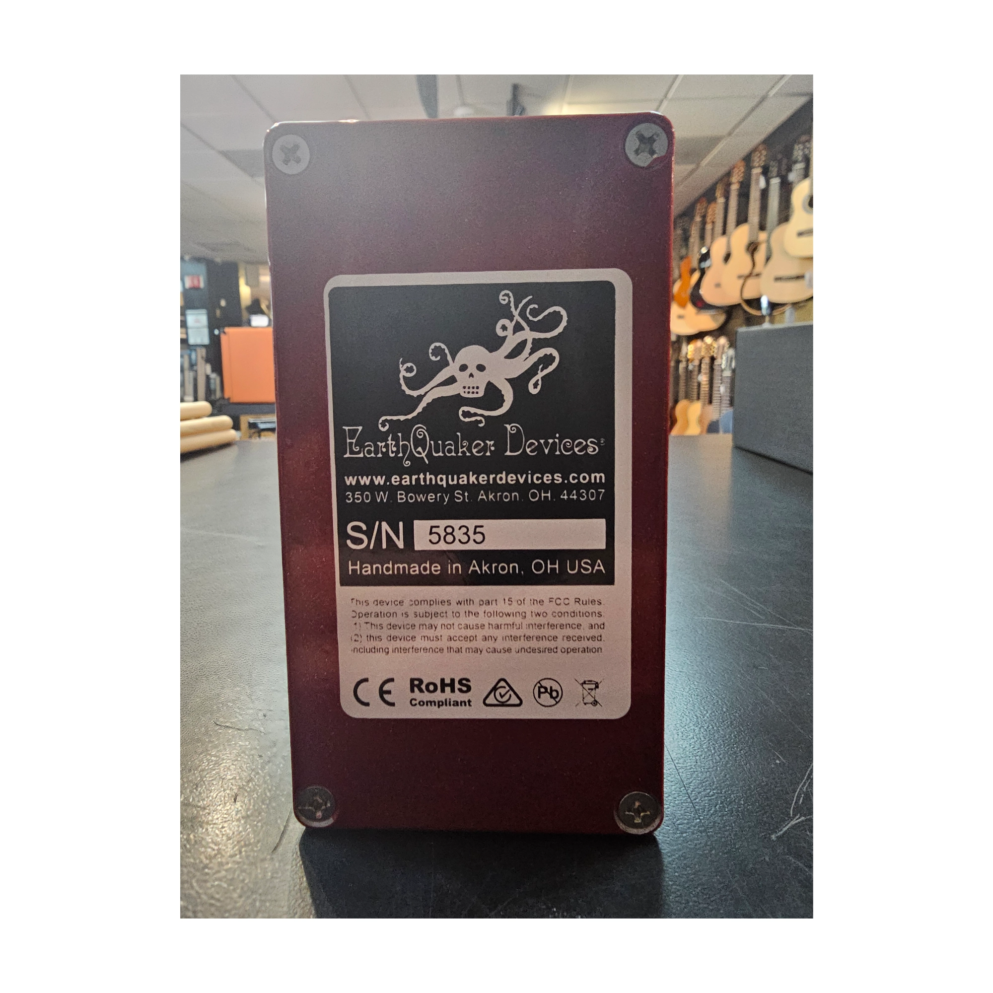 Earthquaker Grand Orbiter Phase Machine Guitar Pedal B-Stock