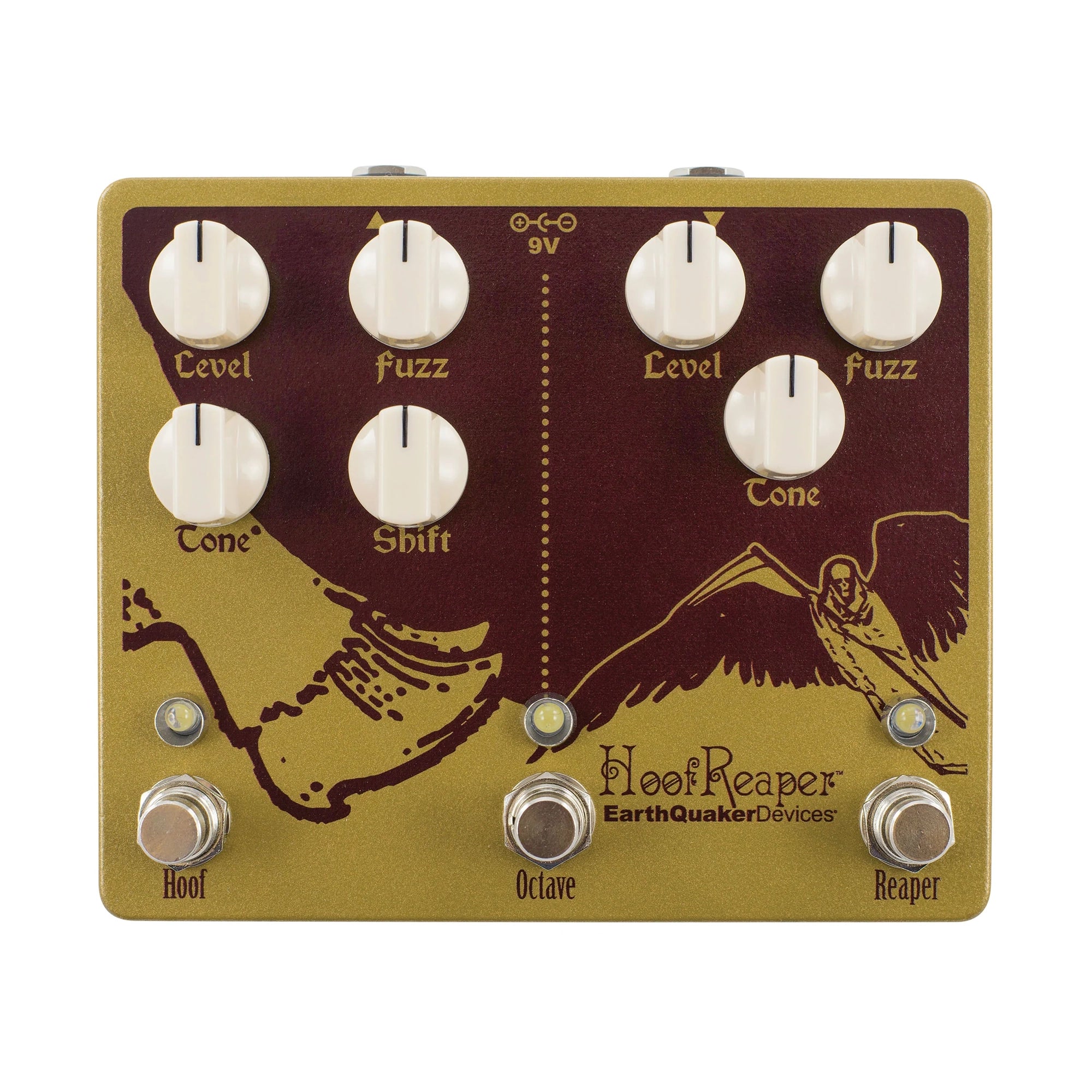 Pedal de Doble Fuzz Hoof Reaper V2 de EarthQuaker Devices
