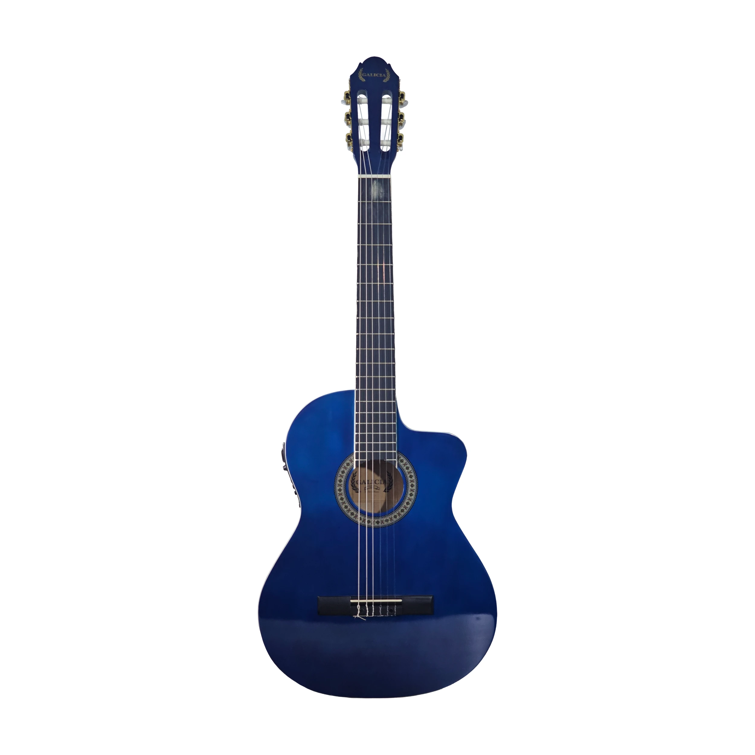 Galicia ESC-120CE 6-String Nylon 39" Cutaway Classical Guitar