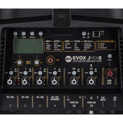 RCF Evox JMIX8 Active Portable Pa System