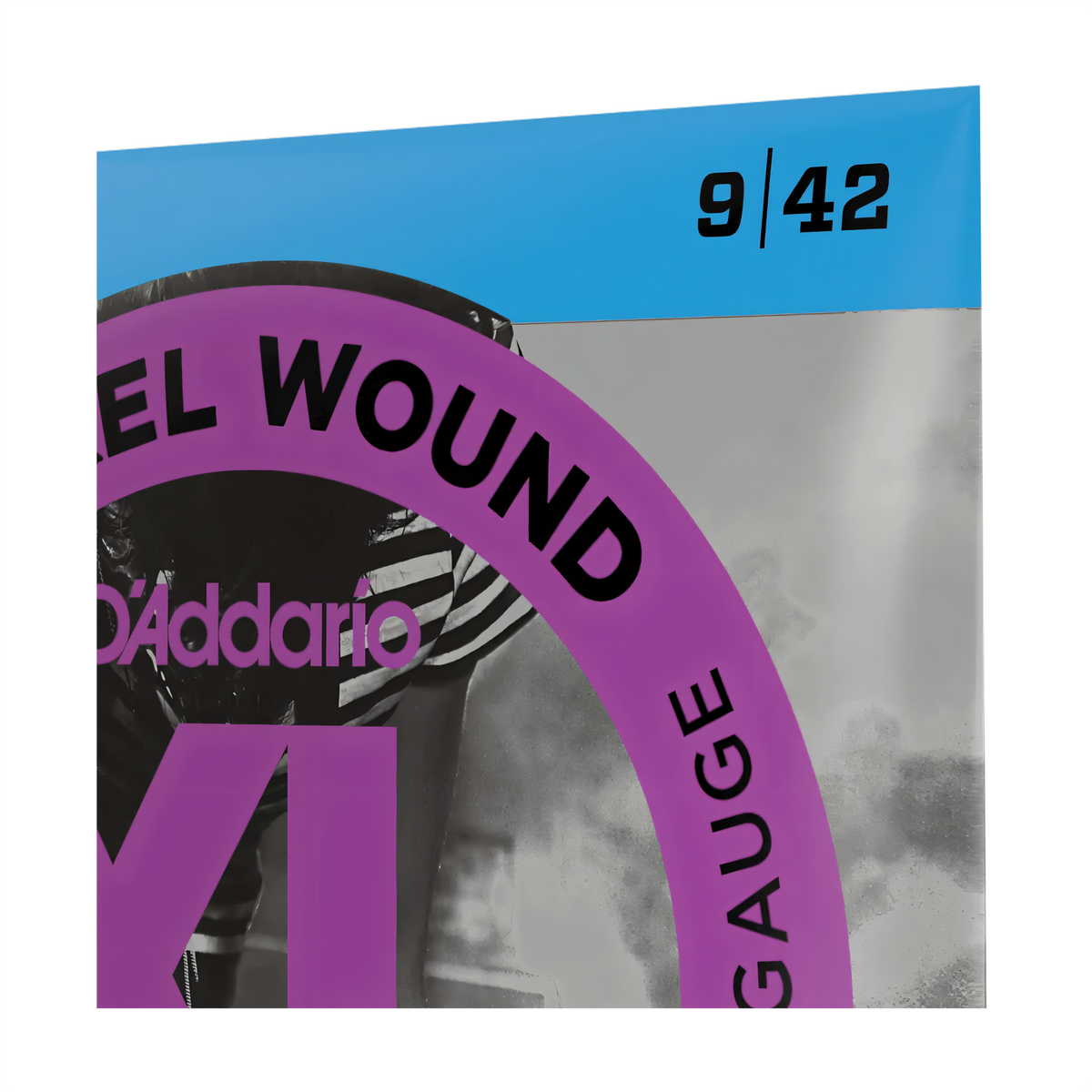 D'Addario EXL120 Nickel Wound Electric Strings 9-42