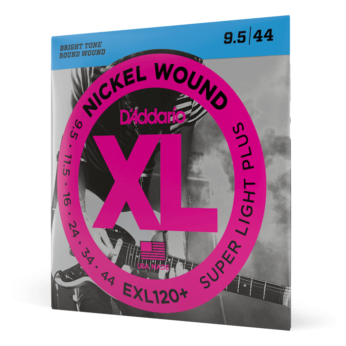Cuerdas de guitarra eléctrica D'Addario EXL120+ Super Light Plus