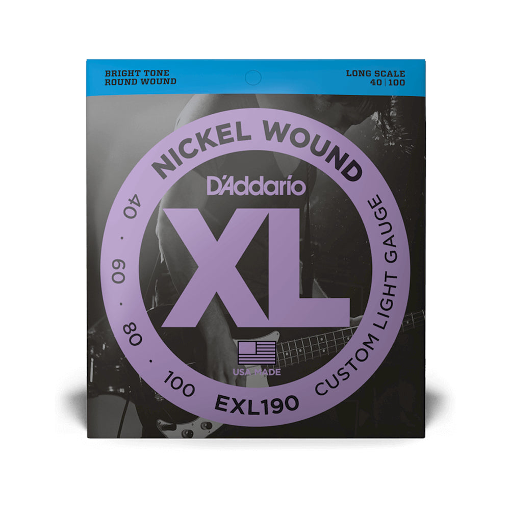 Cuerdas de Bajo D'Addario EXL190 040-090