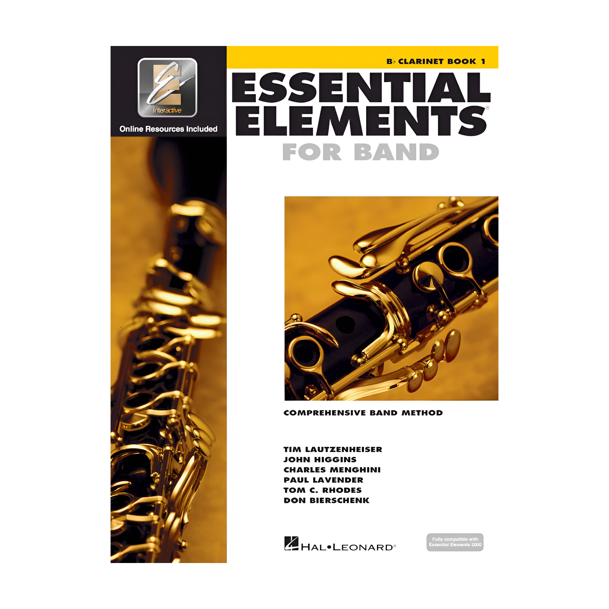 Front view of Essential Elements For Band – Bb Clarinet Book 1