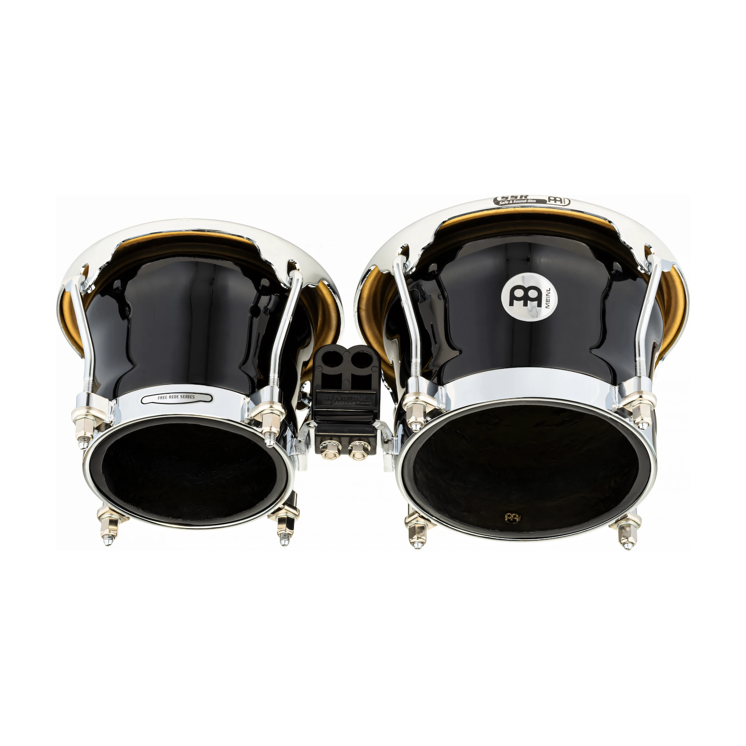 Below view of Meinl FFB400BK Fibercraft Series Fiberglass Bongos