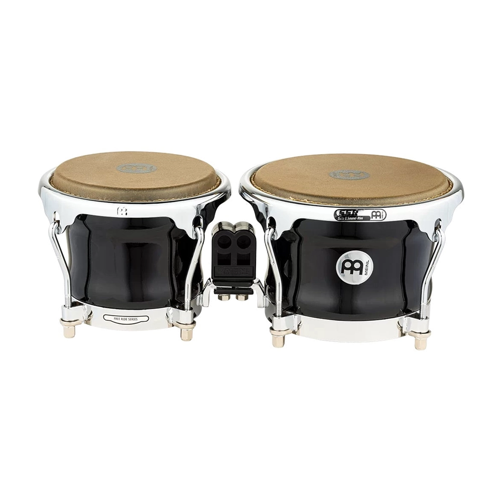 Meinl FFB400BK 7" & 8½" Fibercraft Fiberglass Bongos - Black