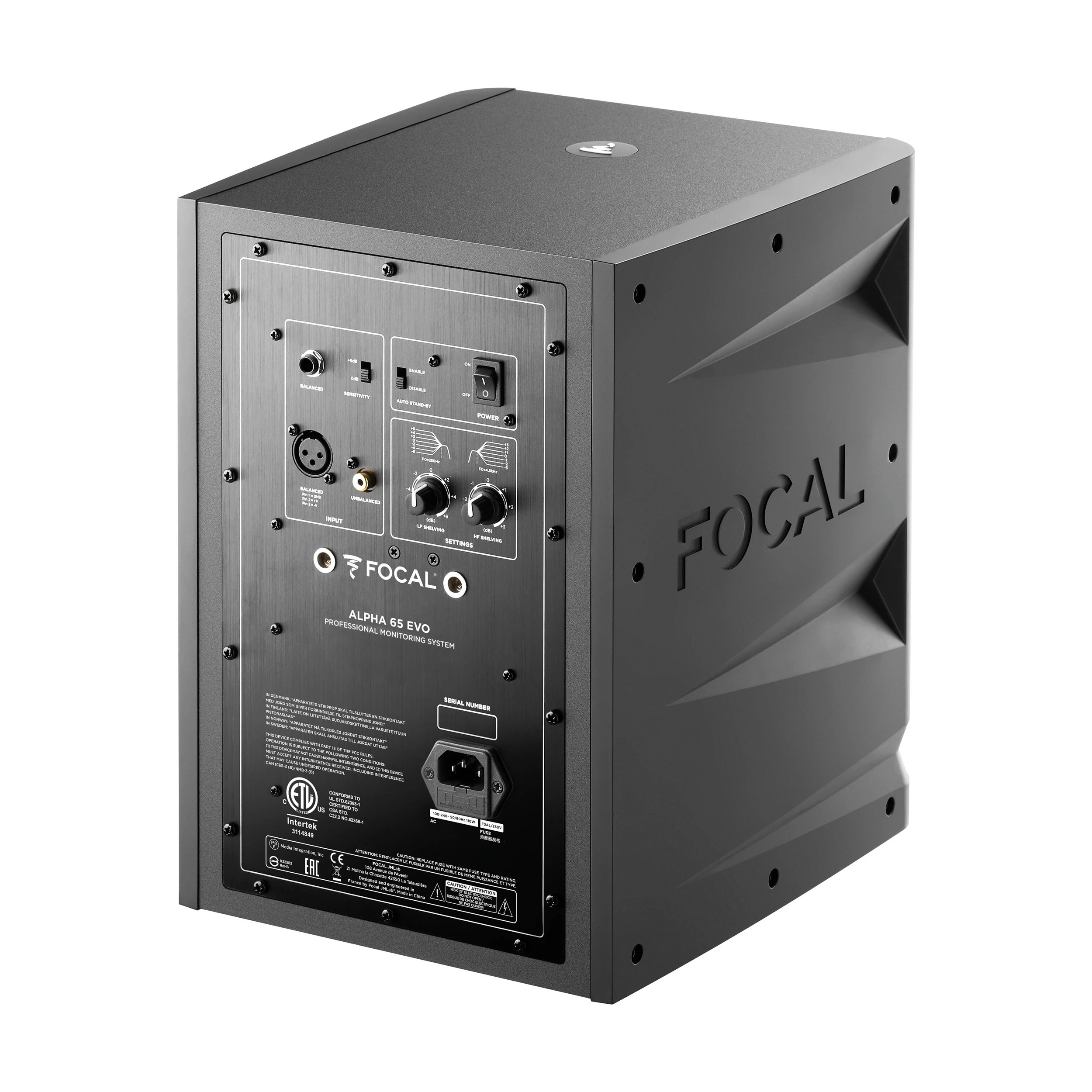 Focal Alpha 65 Evo 6.5" Monitor de Estudio Activo
