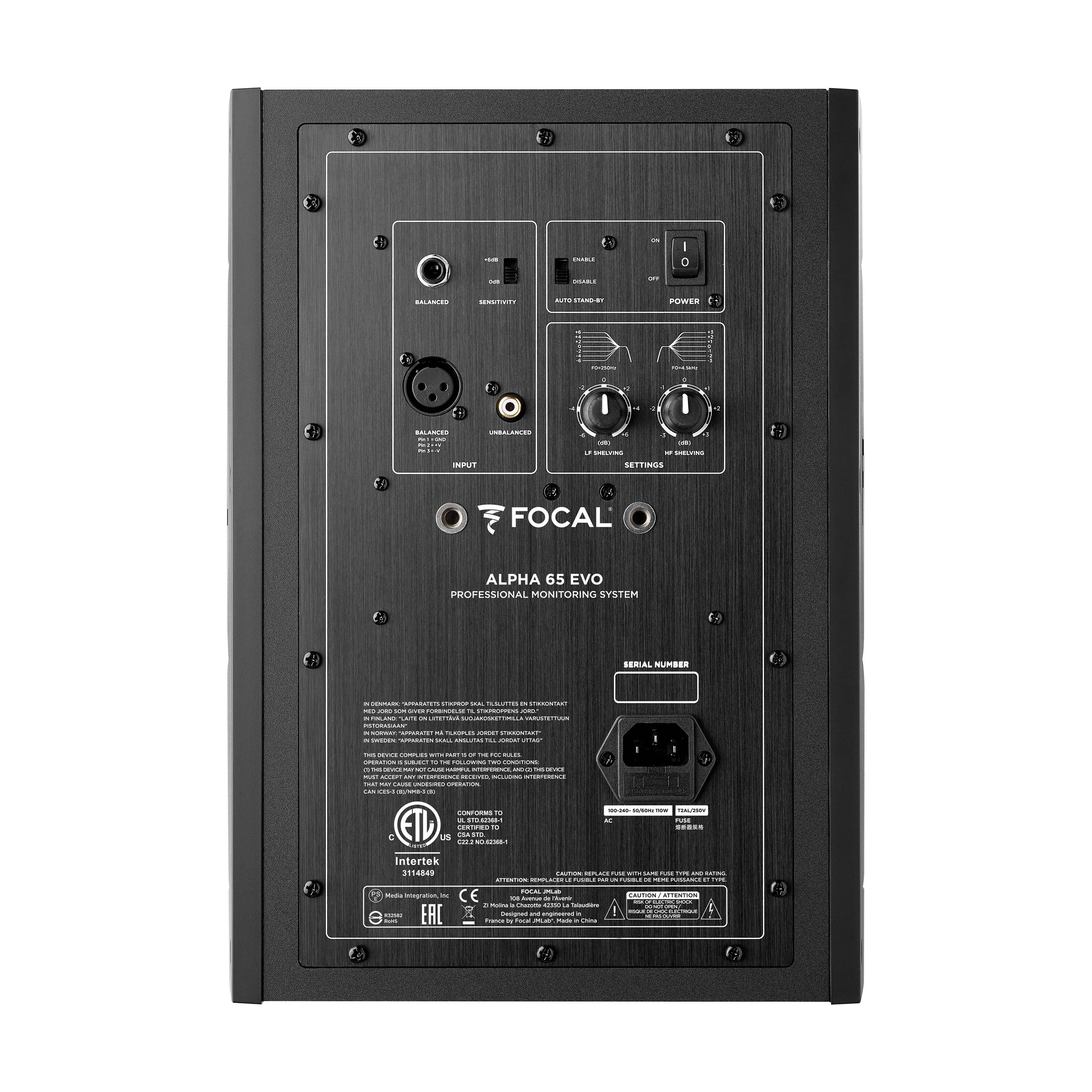 Focal Alpha 65 Evo 6.5" Monitor de Estudio Activo