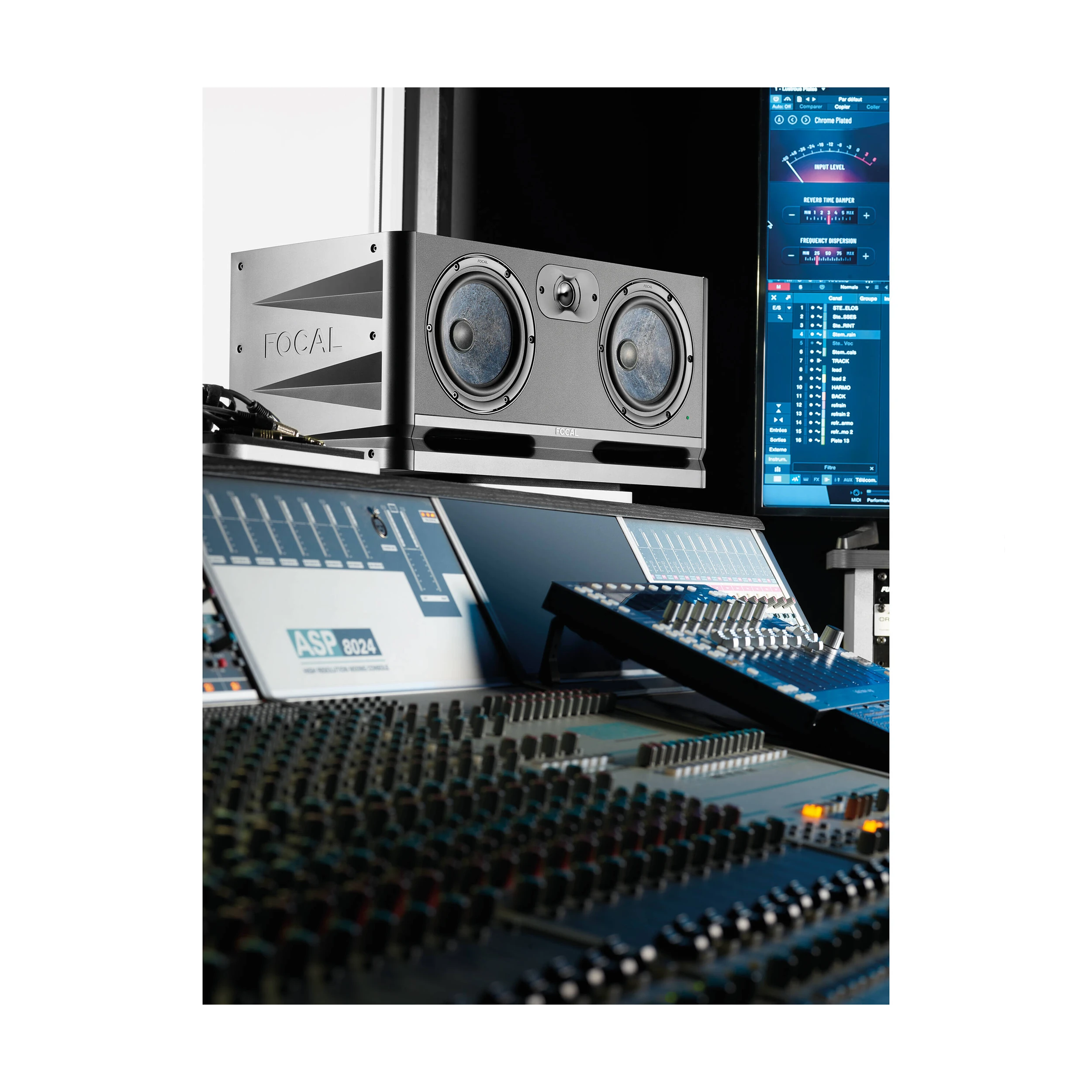 Full view in studio of Focal Alpha Twin Evo Dual 6.5