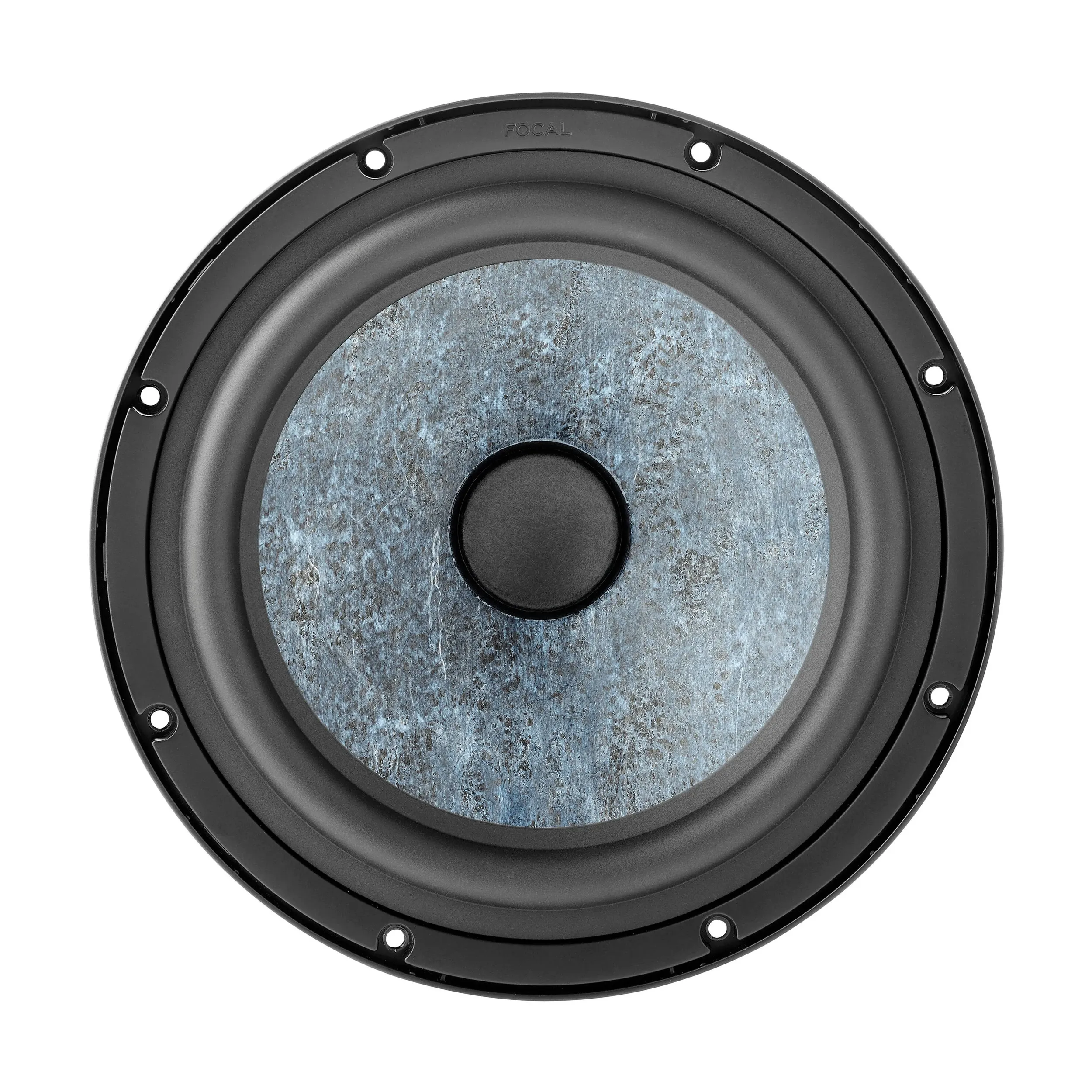 Close up view in Slatefiber membrane of Focal Alpha Twin Evo Dual 6.5
