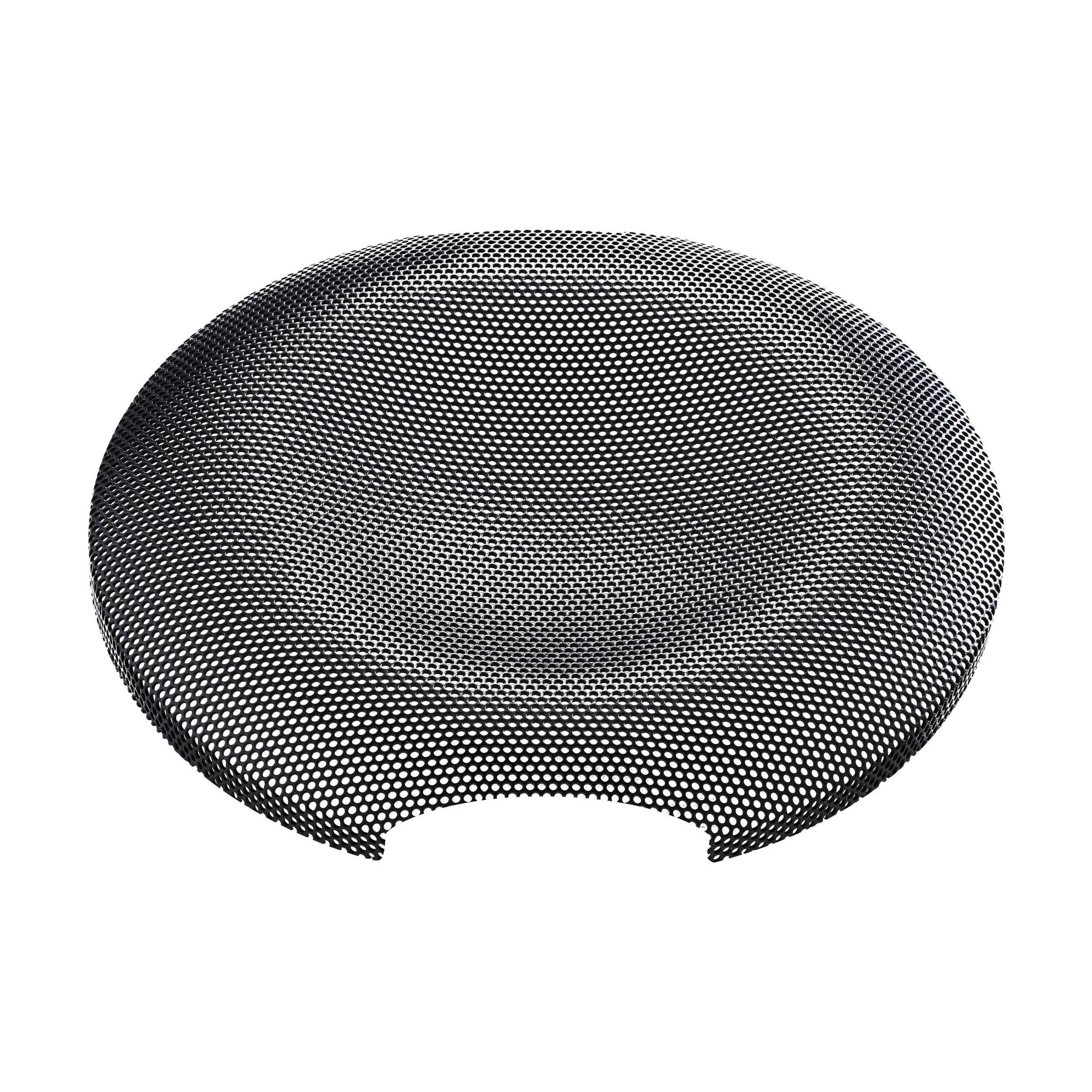 Close up view on speaker grill of Focal Alpha Twin Evo Dual 6.5