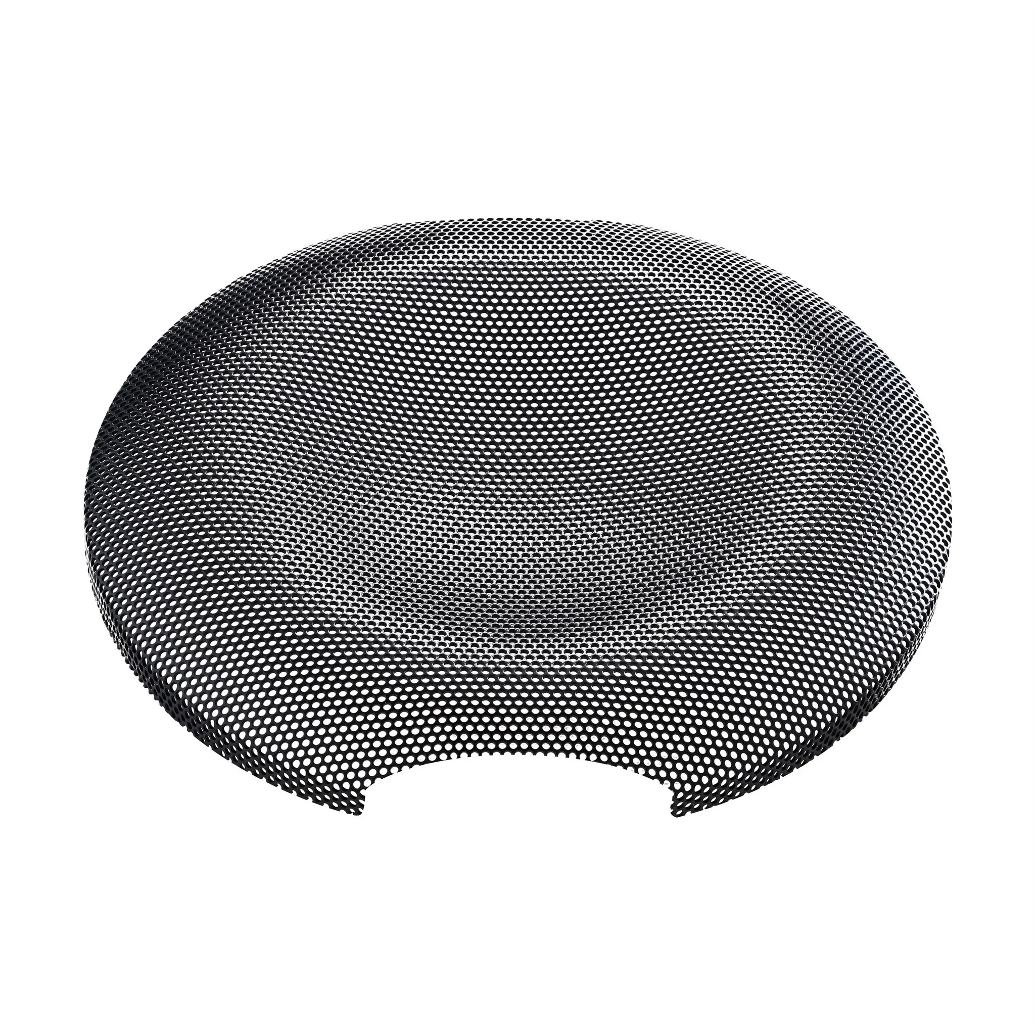 Close up view on speaker grill of Focal Alpha Twin Evo Dual 6.5