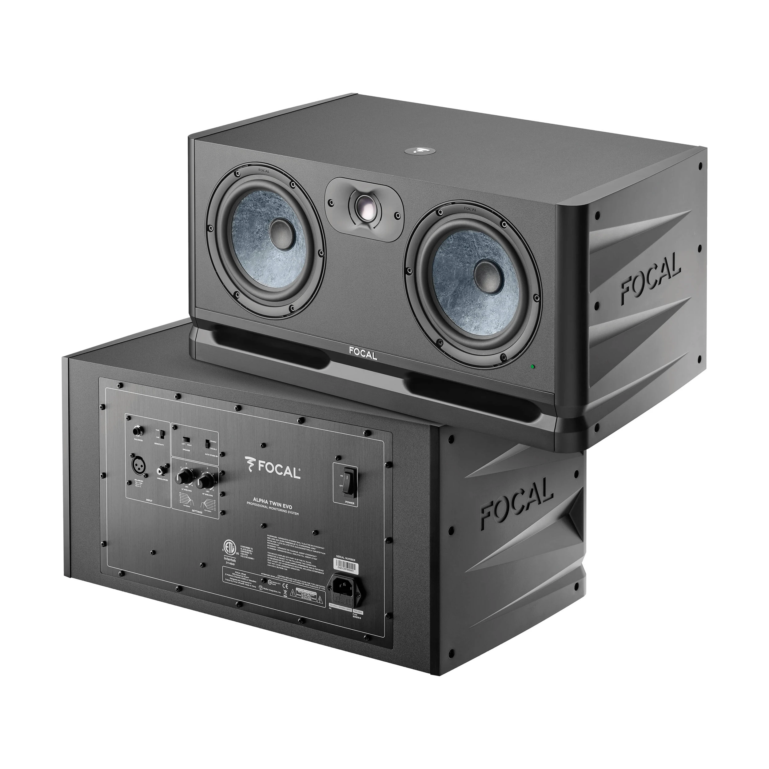 Full view of Focal Alpha Twin Evo Dual 6.5