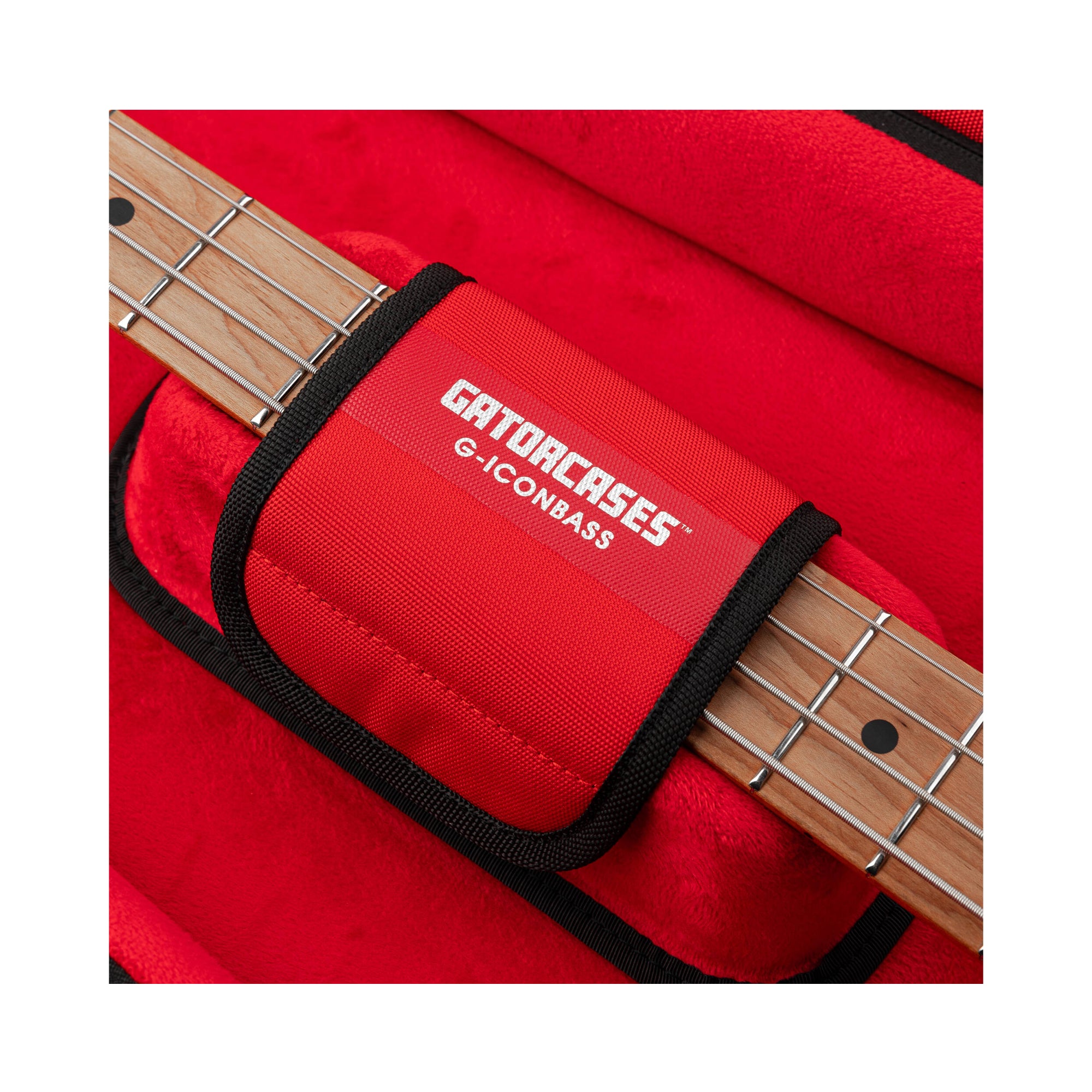 Gator Icon Series Bass Guitar Gig Bag - Limited-edition Red