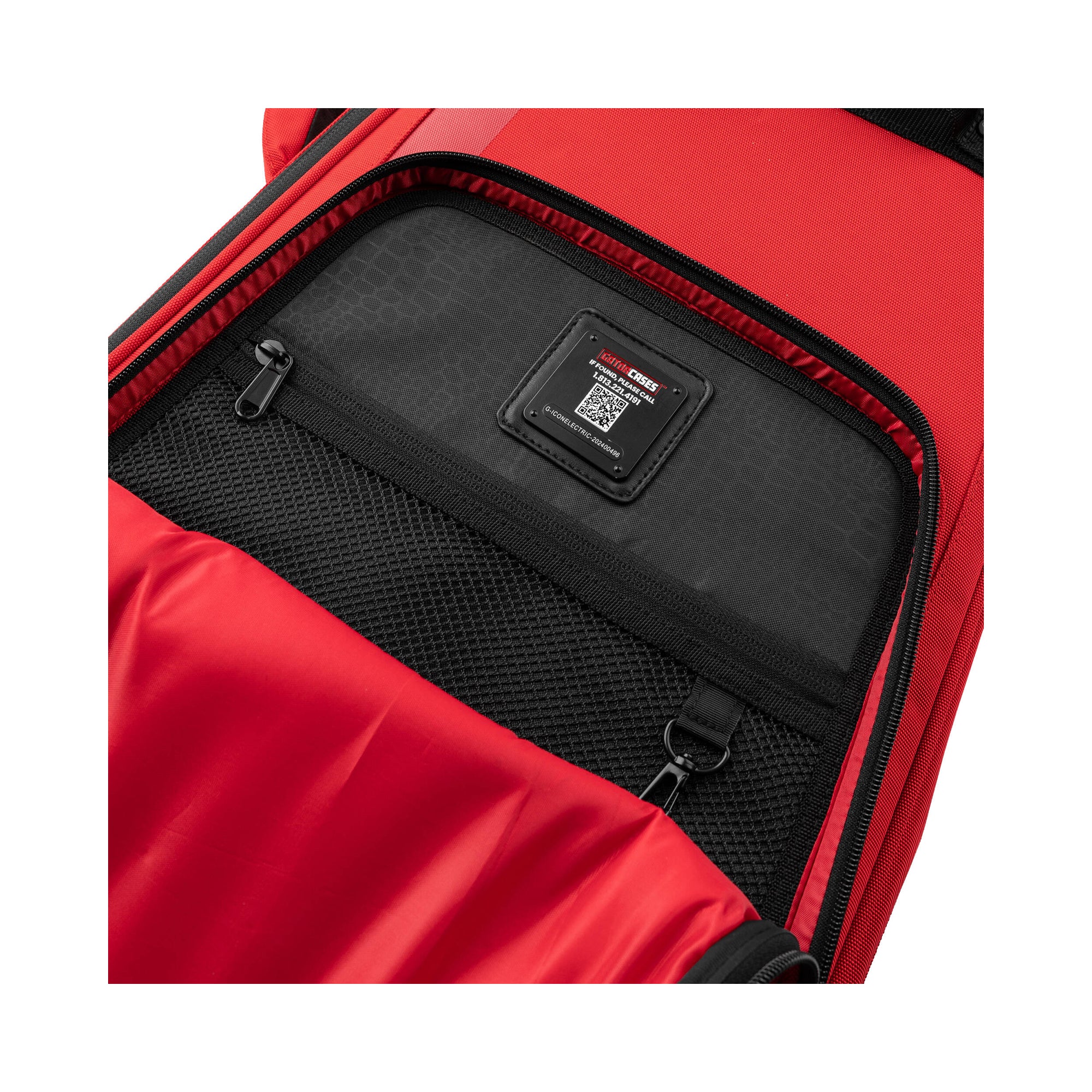 Gator Icon Series Electric Guitar Gig Bag - Limited-edition Red
