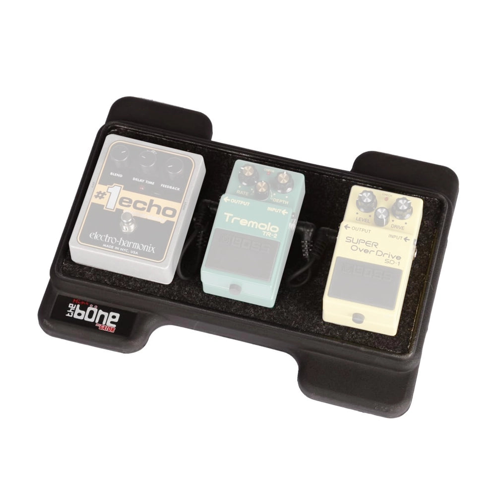 mini pedal case Gator G-Mini-Bone 3-Pedal Molded Pedalboard Color:BLACK/ICED Head Impulse Eyewear member:49775945023656:3600 Simply place the case