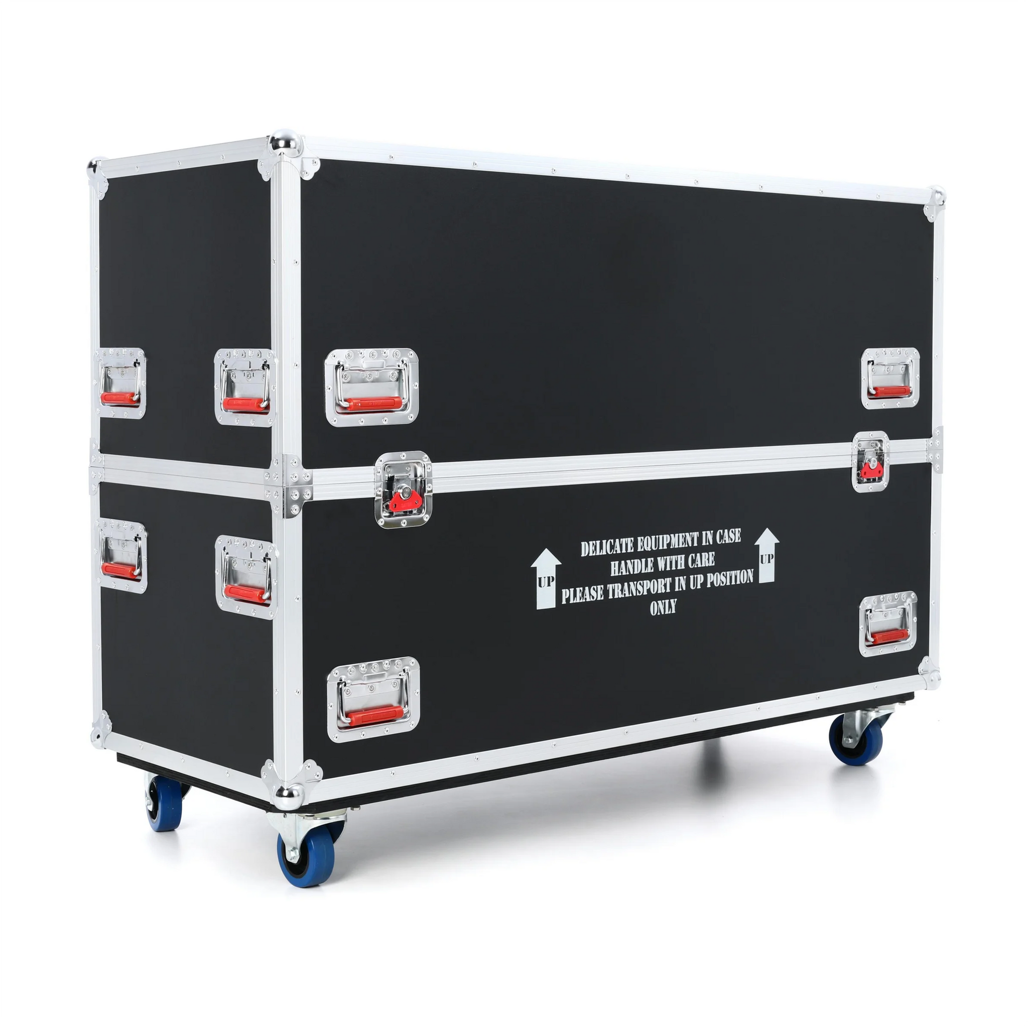 Gator G-TOURLCDV2-4350-X2 ATA Wood Video Display Case For Two 43-50