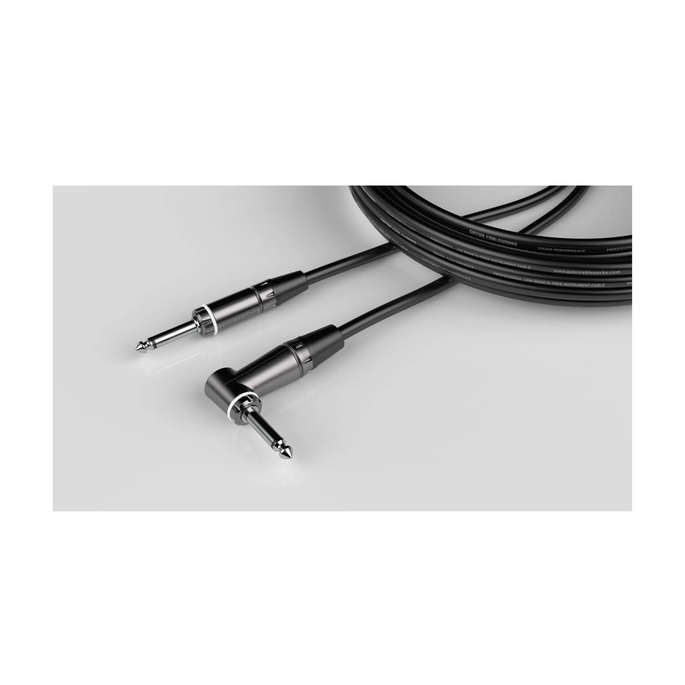 Gator Cableworks Composer Series Right Angle Instrument Cable  - 20'