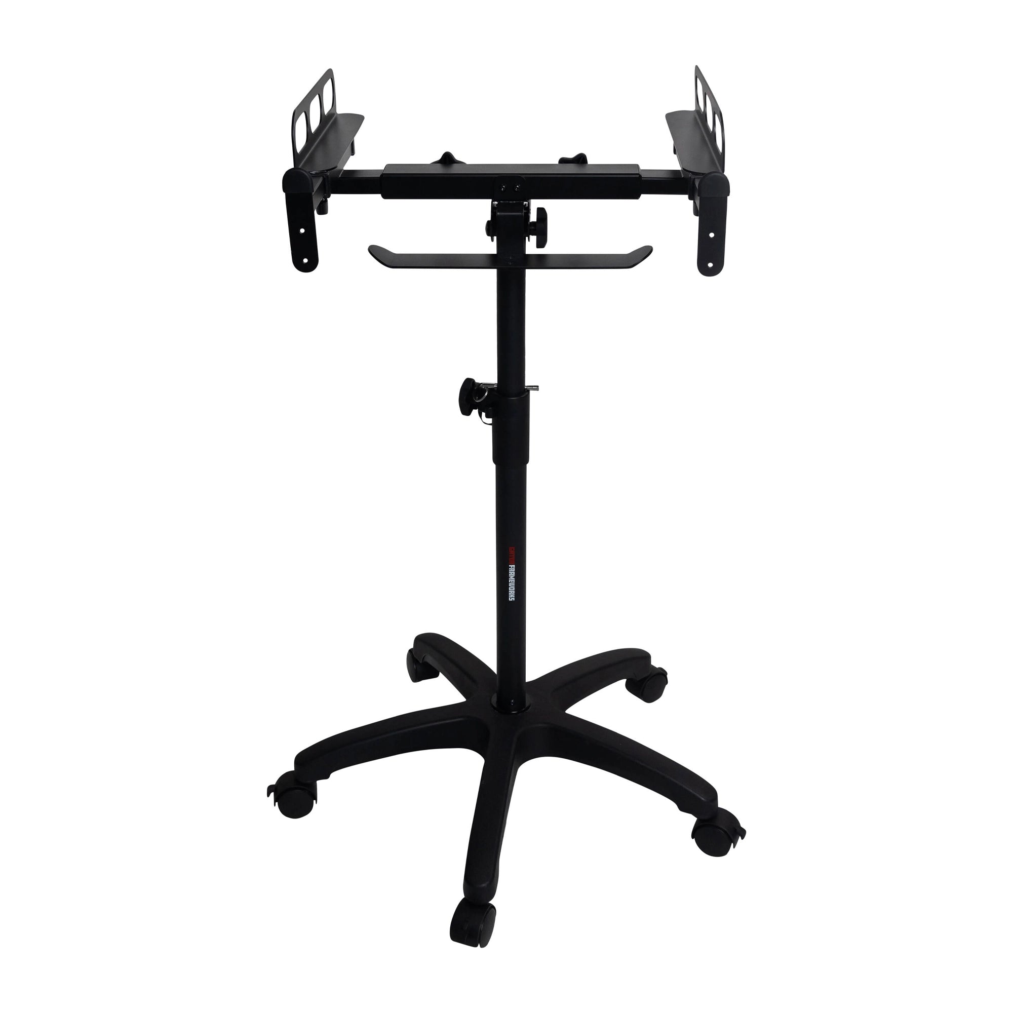Gator Frameworks Height and Angled Adjustable Wheeled Mixer Stand