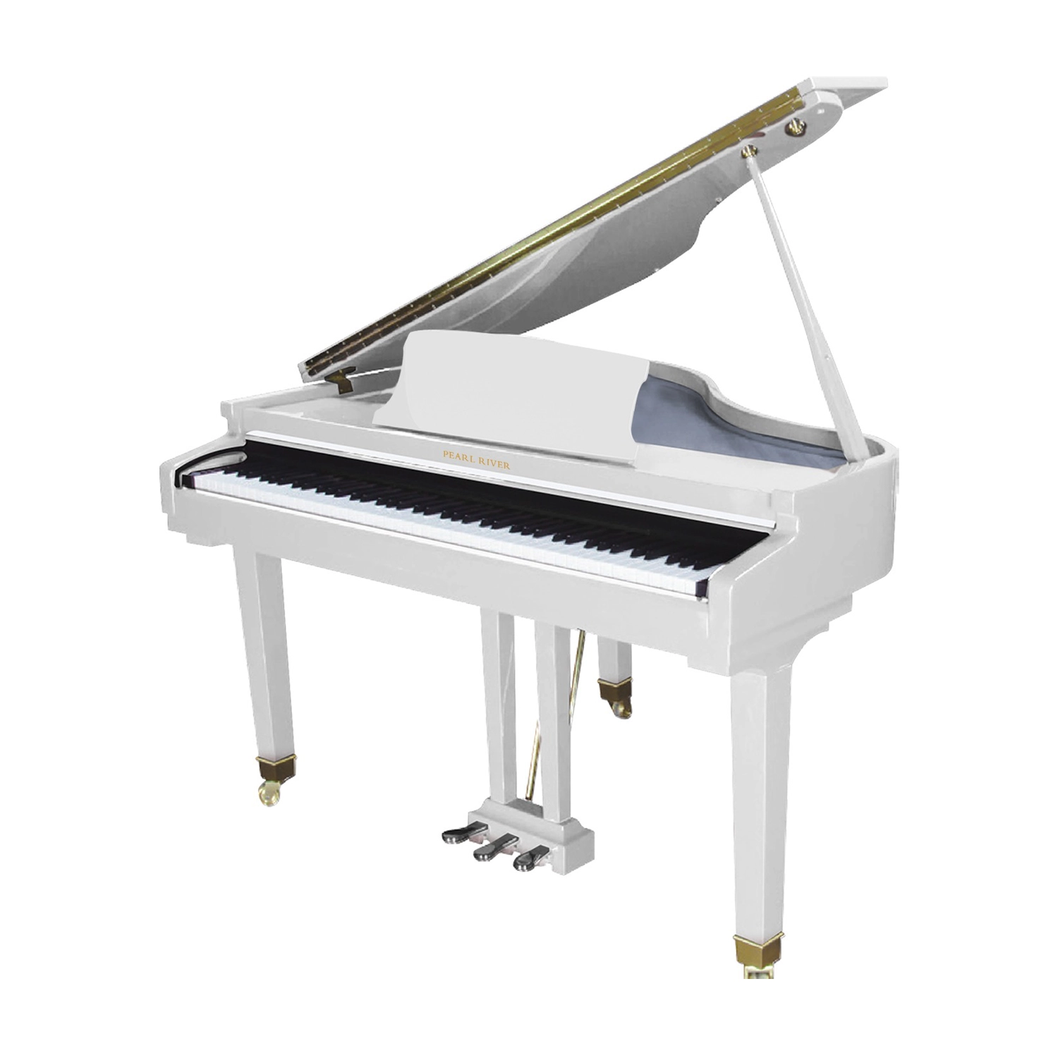 Pearl River GP1100 Digital Piano - White Polish