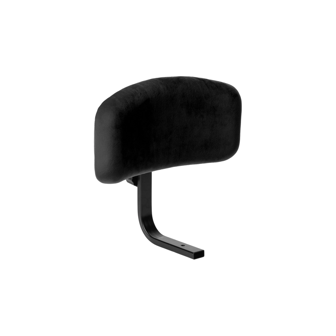 Gator Drum Throne Backrest For Gator Drum Thrones - Black front angle view