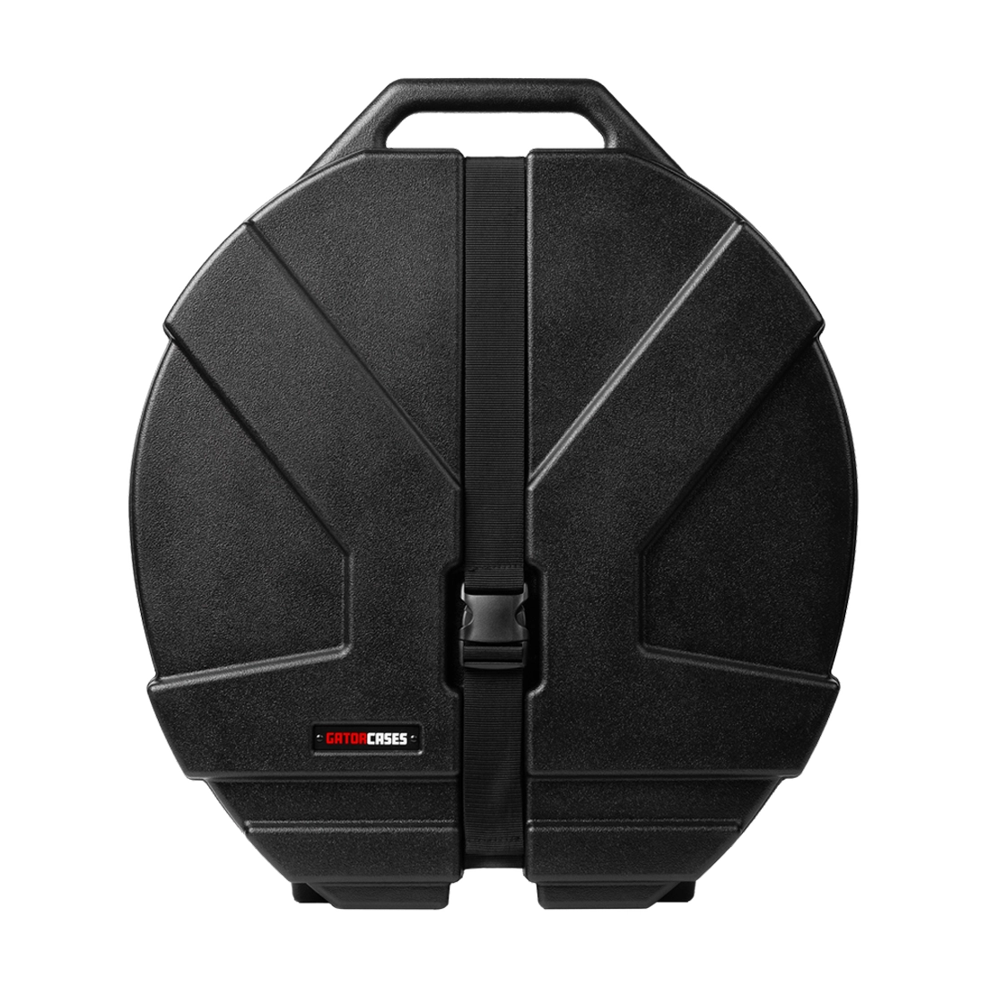Gator Grooves 22" Hardshell Cymbal Case With Wheels - Black front