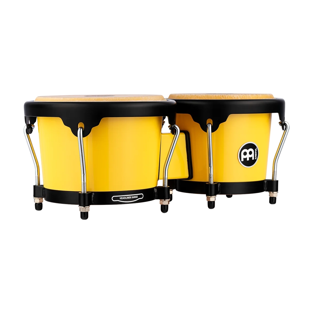 Meinl HB50IY Journey Series Molded ABS Bongo - Illuminating Yellow