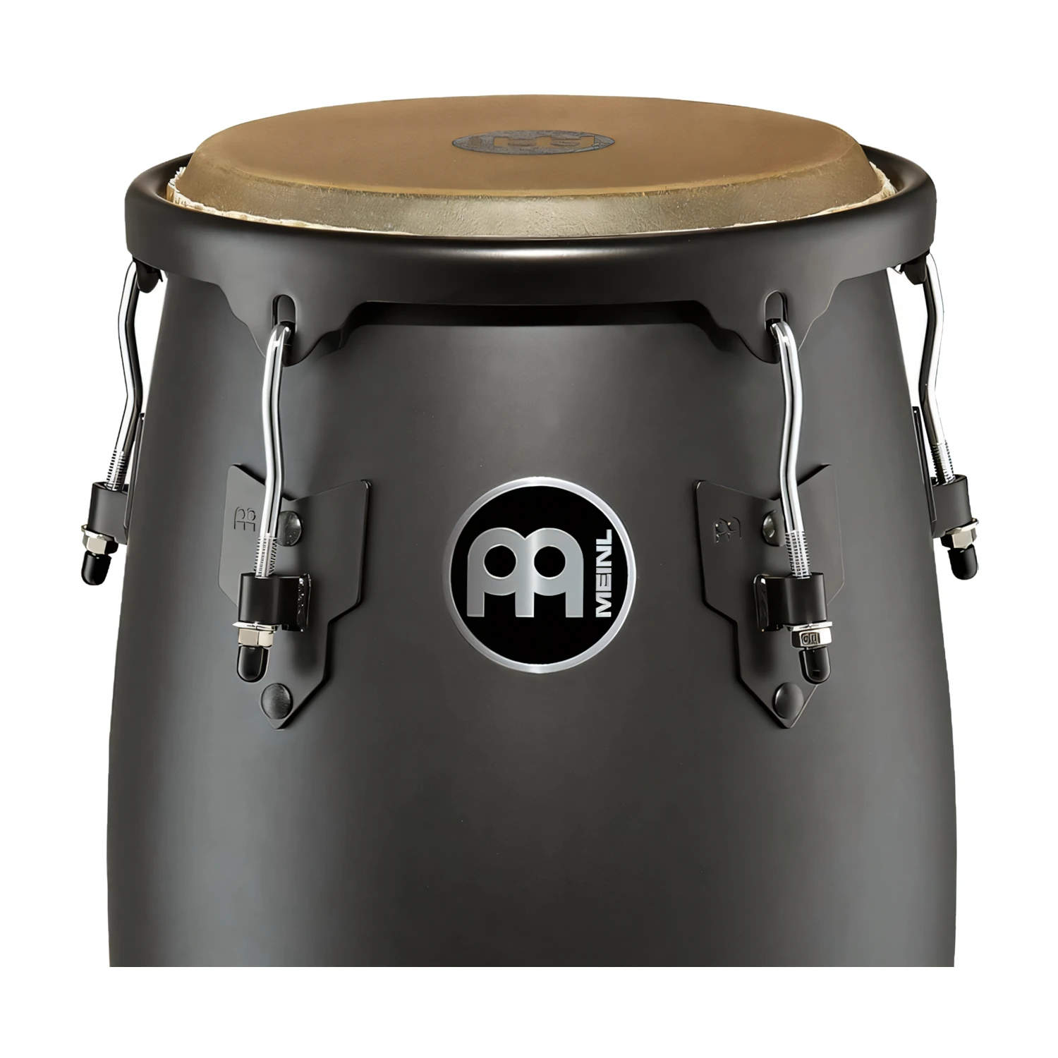 Close up view of Meinl Percussion HC10PBK-M 10" Headliner Series Nino Conga -  Phantom Black