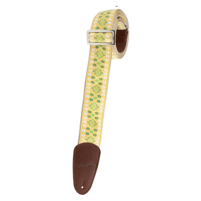 Henry Heller 2" Jacquard Deluxe Strap - Yellow