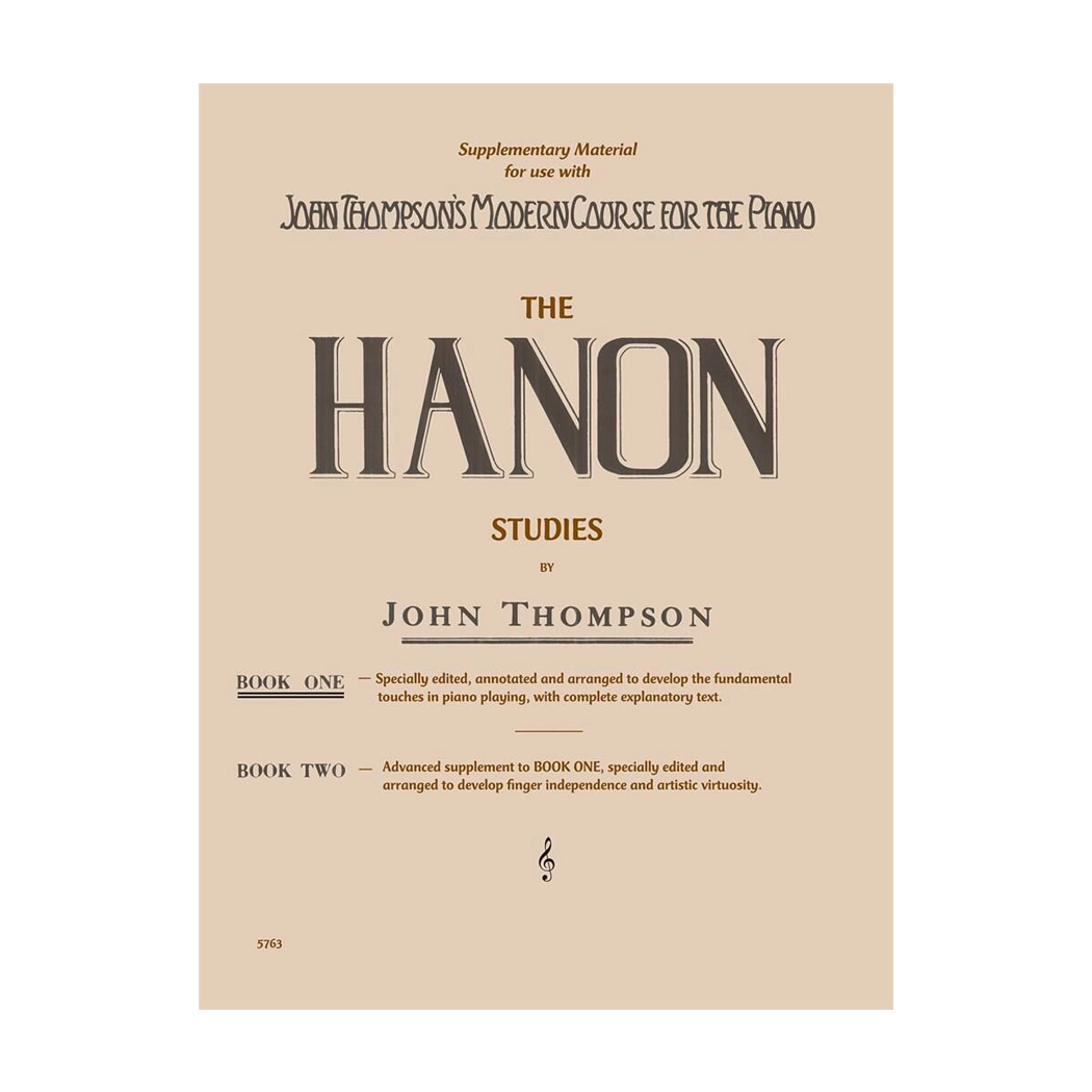 The Hanon Studies By John Thompson – Book 1