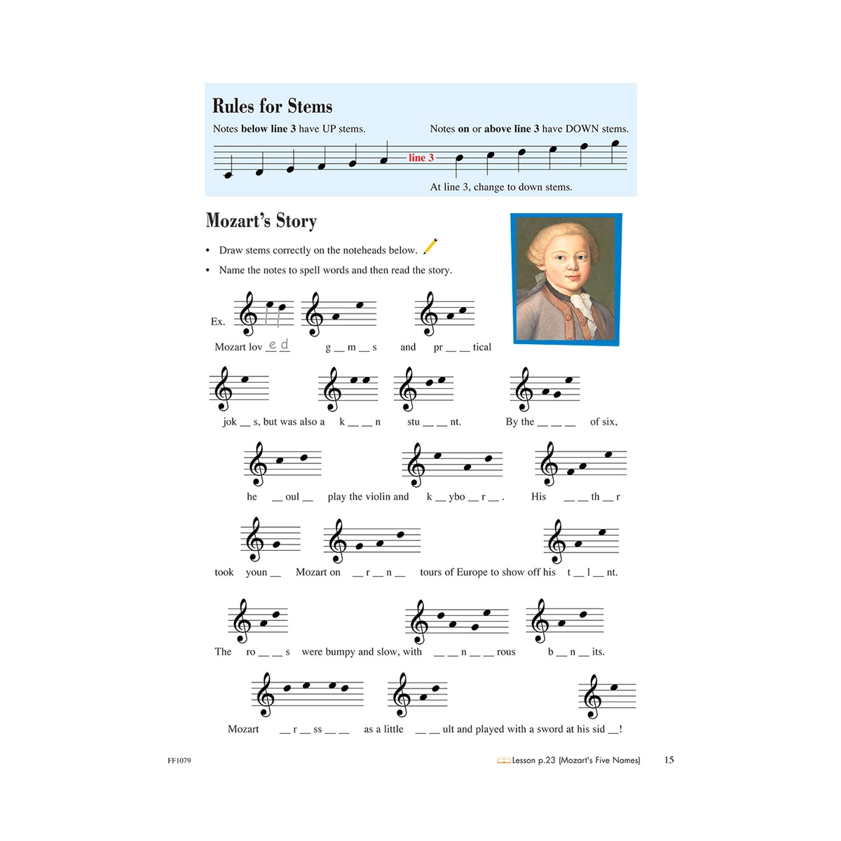 Level 1 – Theory Book – 2nd Edition Piano Adventures