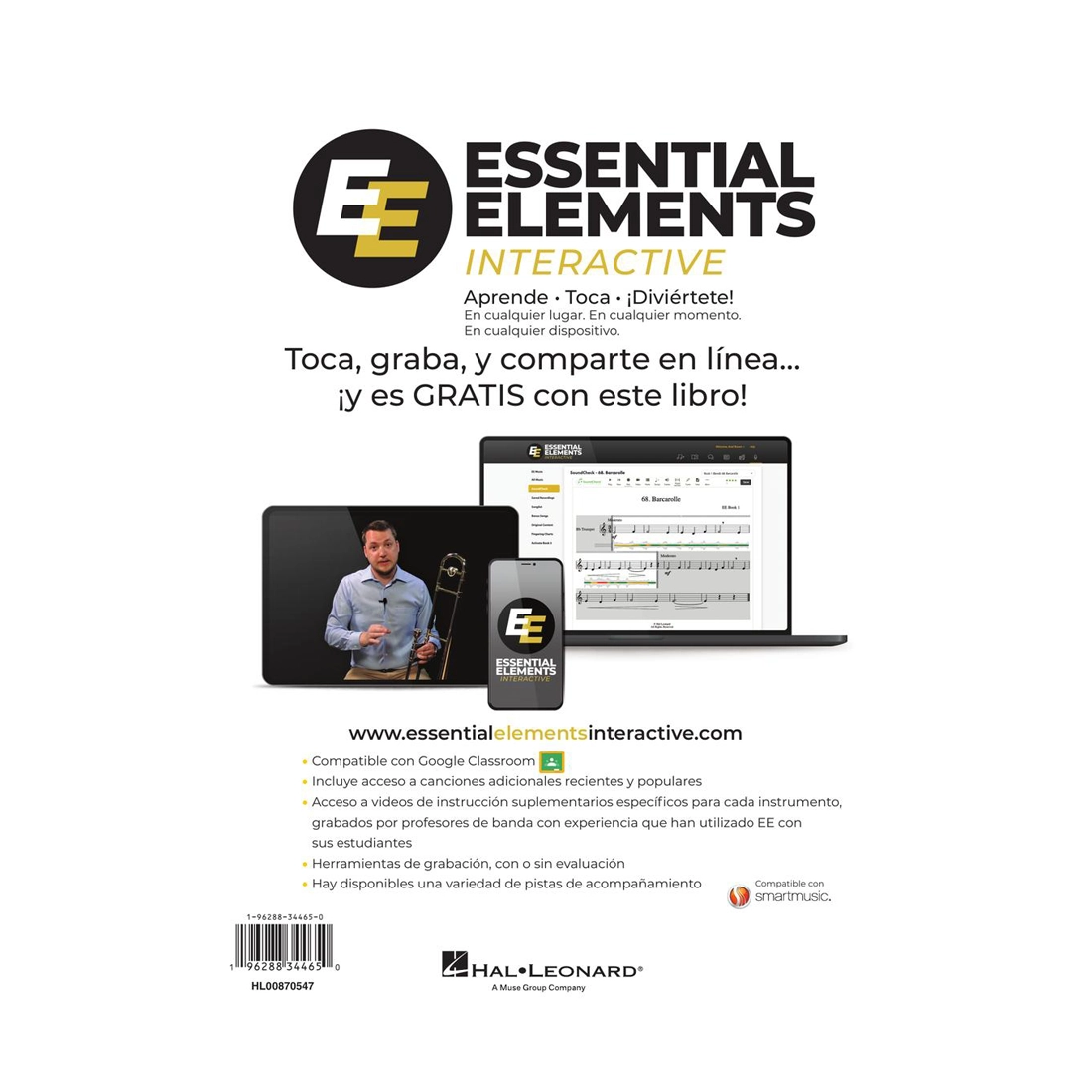 Essential Elements para Banda – Flauta Libro Número 1