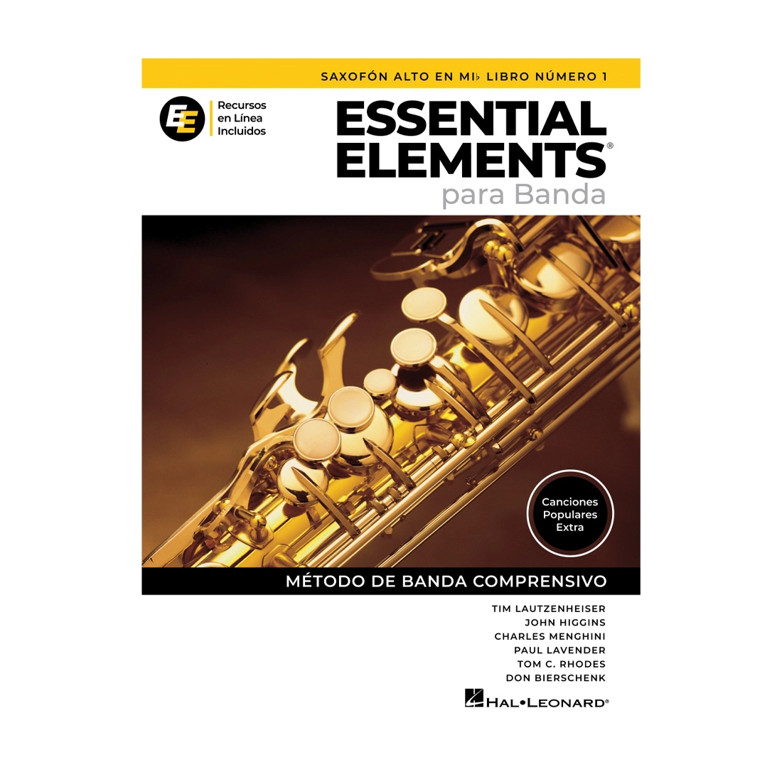 Essential Elements para Banda – Saxofón Alto en Mib Libro Número 1