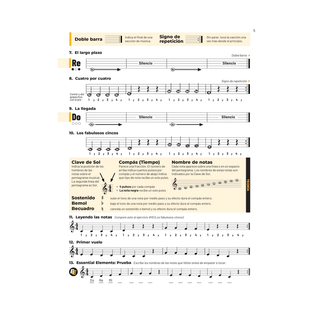 Essential Elements para Banda – Trompeta Libro Número 1 page 5