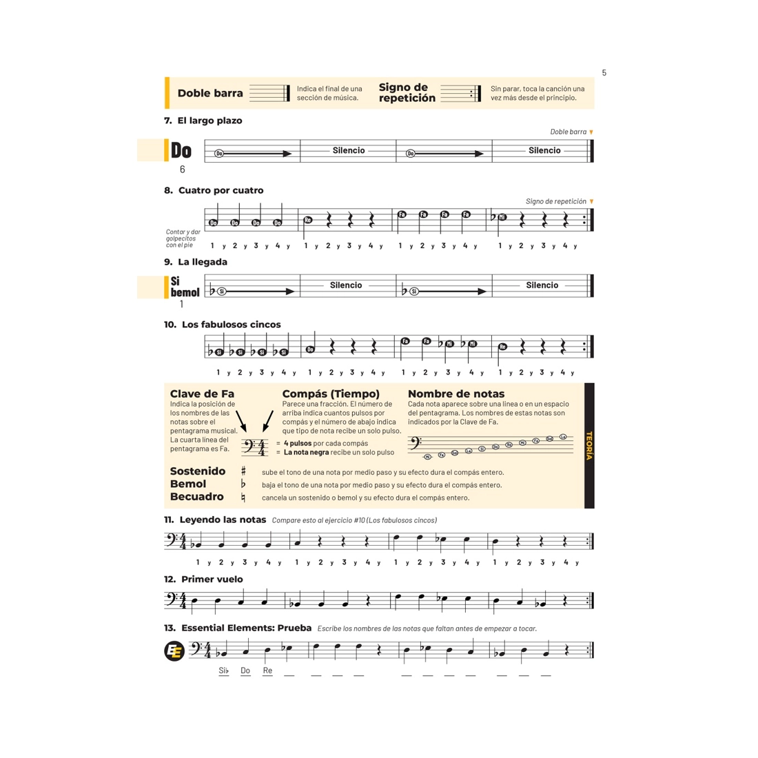 Essential Elements para Banda – Trombón Libro Número 1 page 5