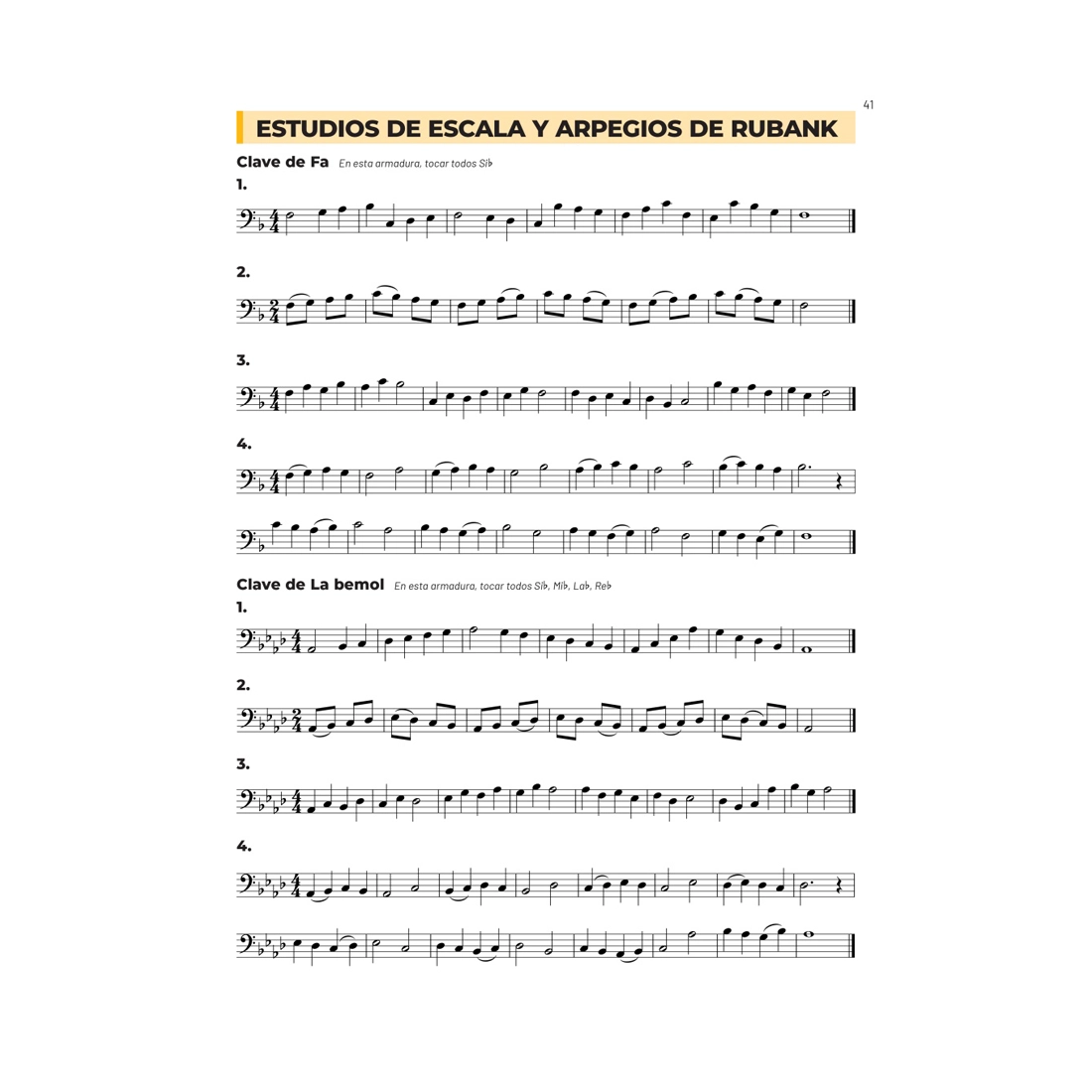 Essential Elements para Banda – Trombón Libro Número 1 page 41