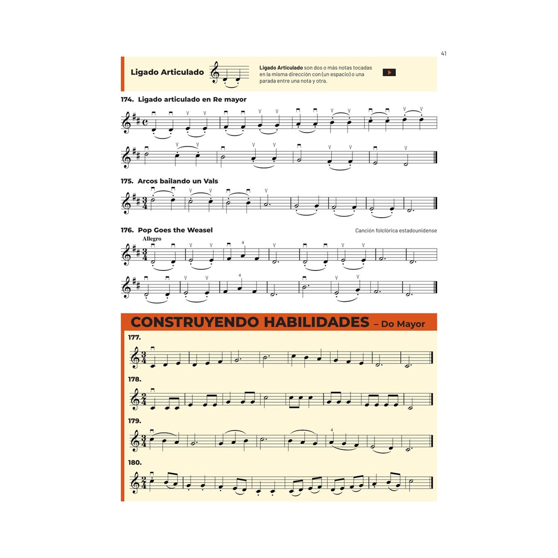 Essential Elements para Cuerdas – Violín Libro Número 1 page 41