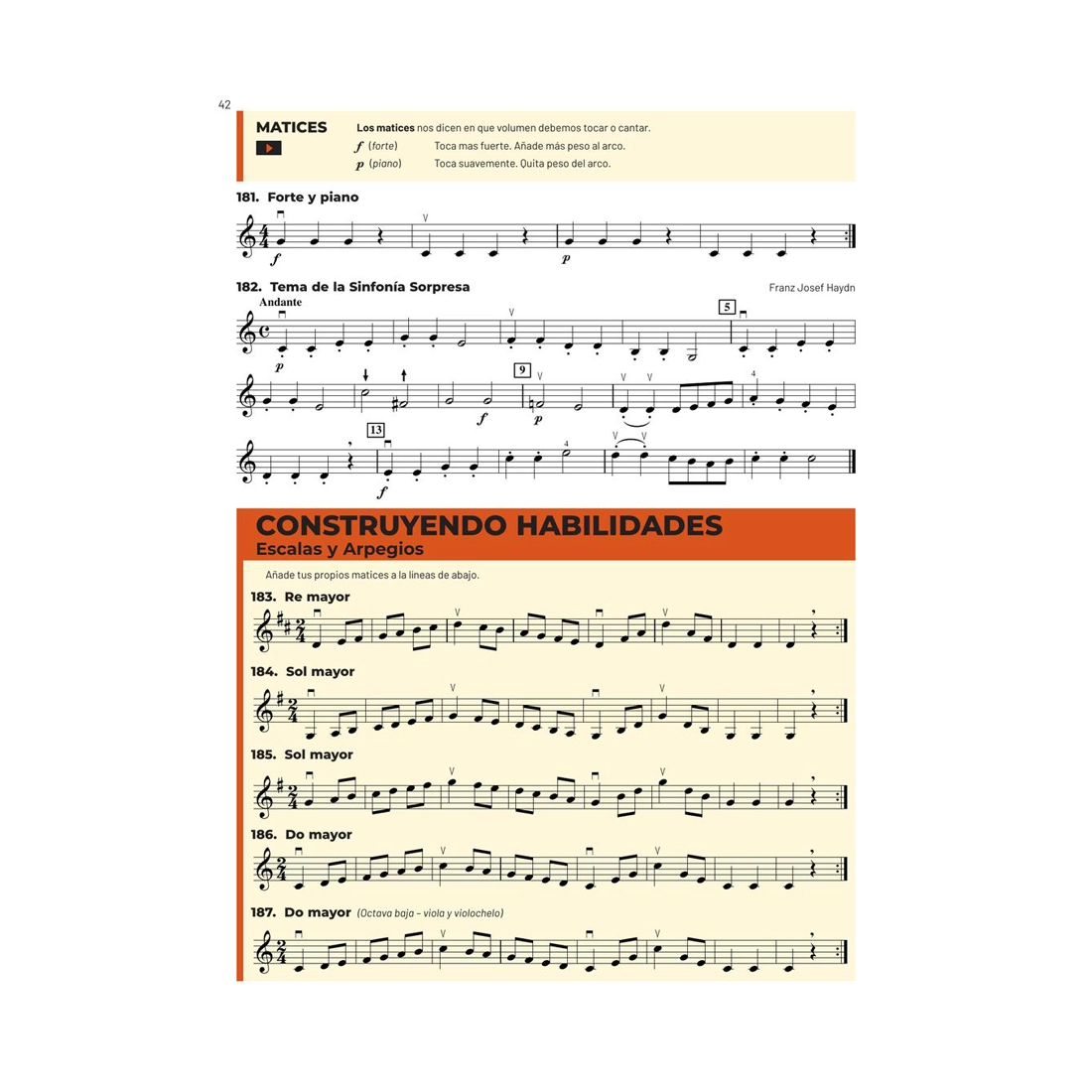 Essential Elements para Cuerdas – Violín Libro Número 1 page 42