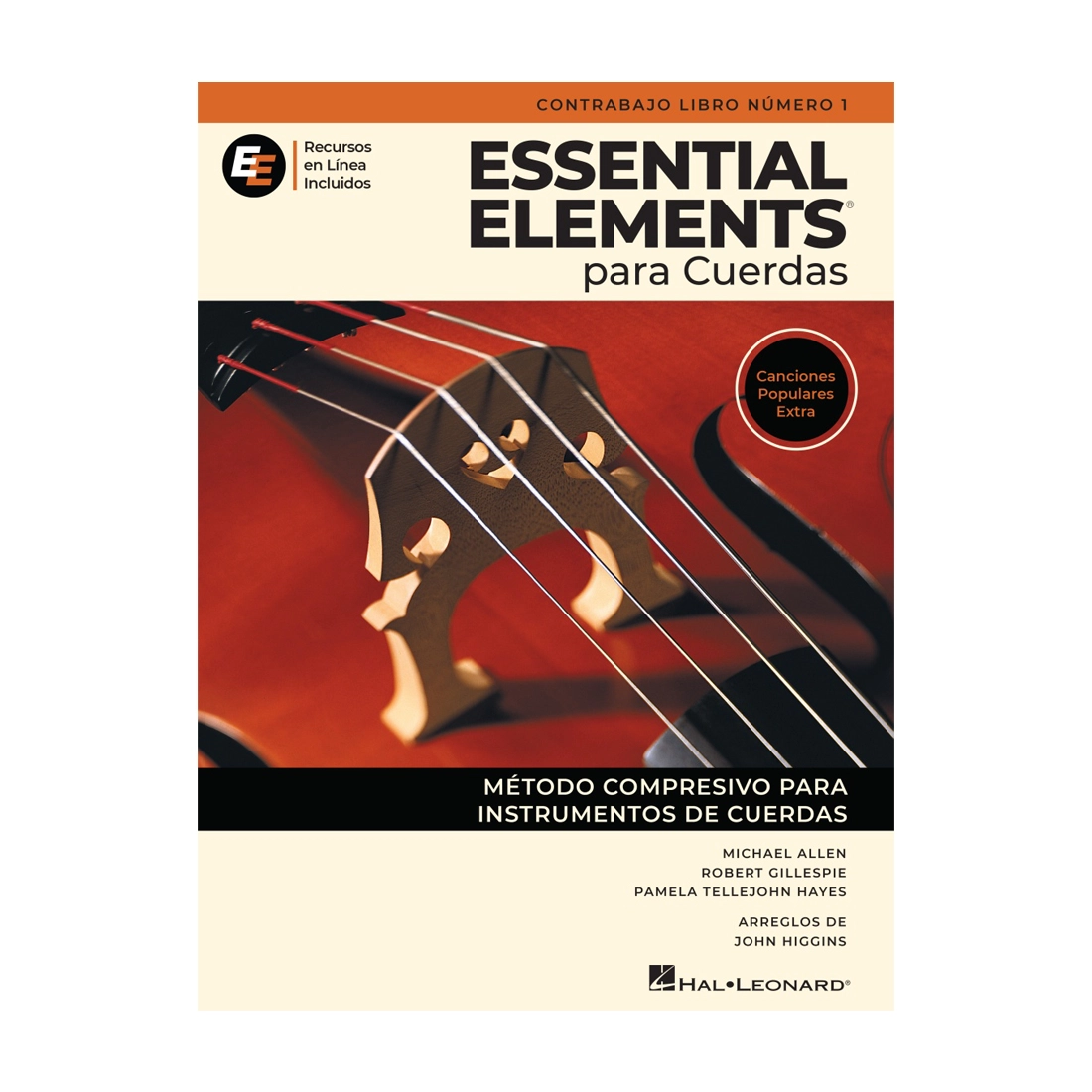 Essential Elements para Cuerdas – Contrabajo Libro Número 1 front cover