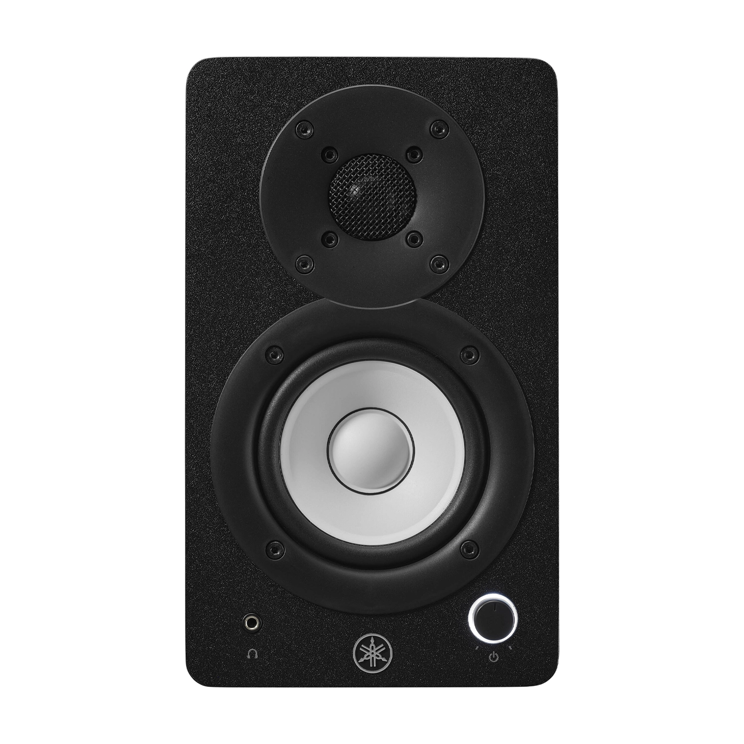 Yamaha HS3 3.5-inch Powered Studio Monitor Pair - Black front panel