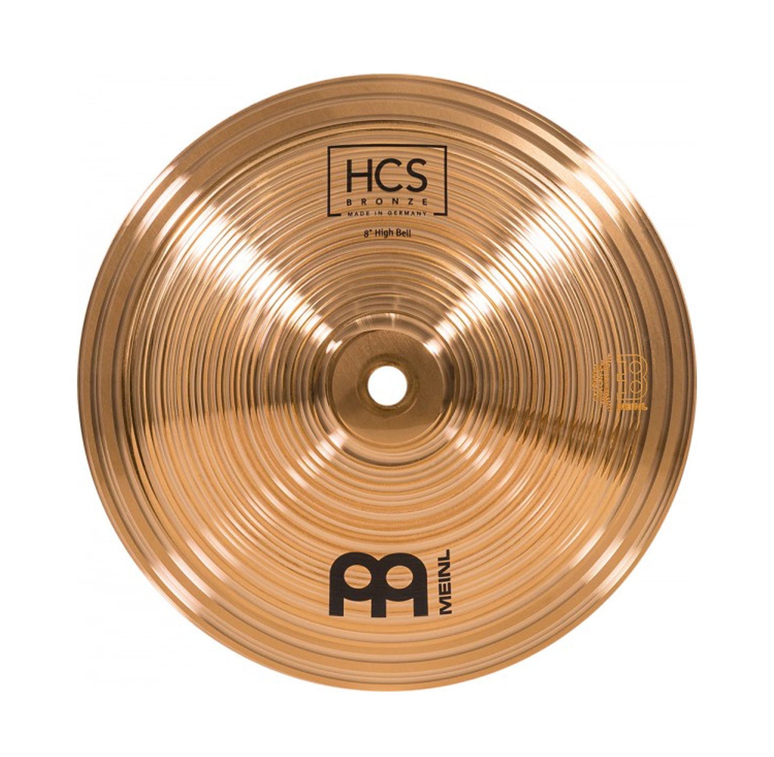 Meinl 8" Hcs Bronze High Bell Cymbal